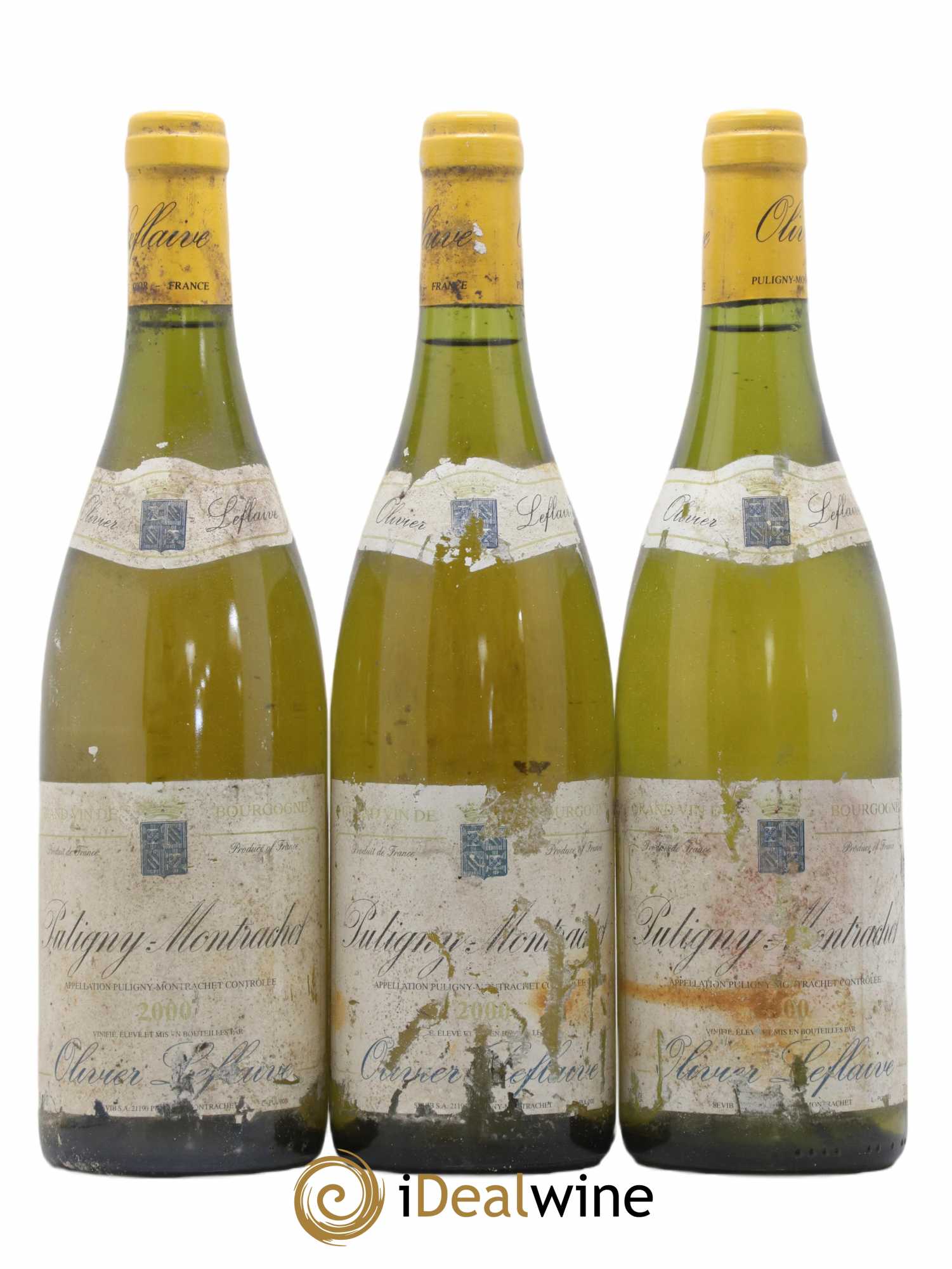 Puligny-Montrachet Olivier Leflaive 2000 - Lot de 3 bouteilles - 0