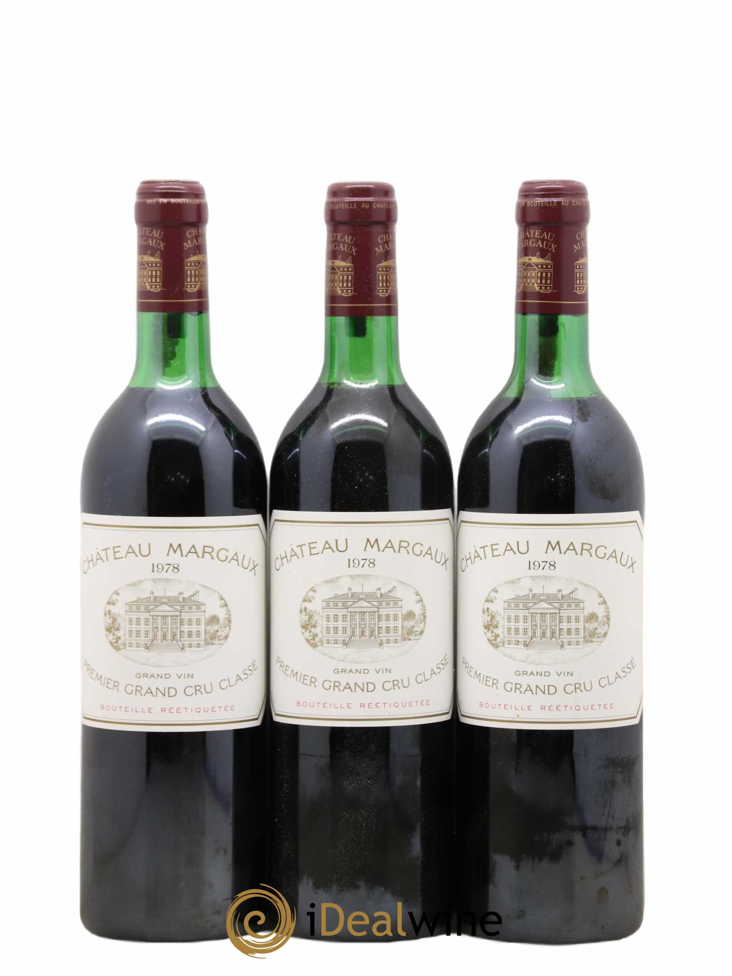 Château Margaux 1er Grand Cru Classé 1978 - Lot de 6 bouteilles - 3