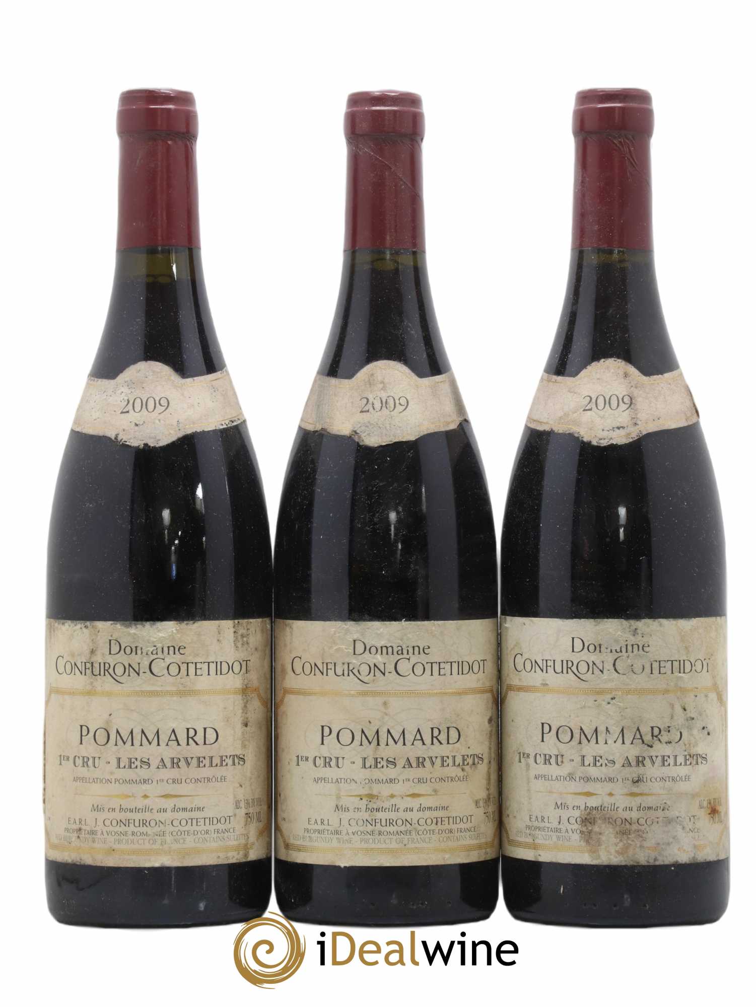 Pommard 1er Cru Les Arvelets Confuron-Cotetidot 2009 - Lot de 3 bouteilles - 0