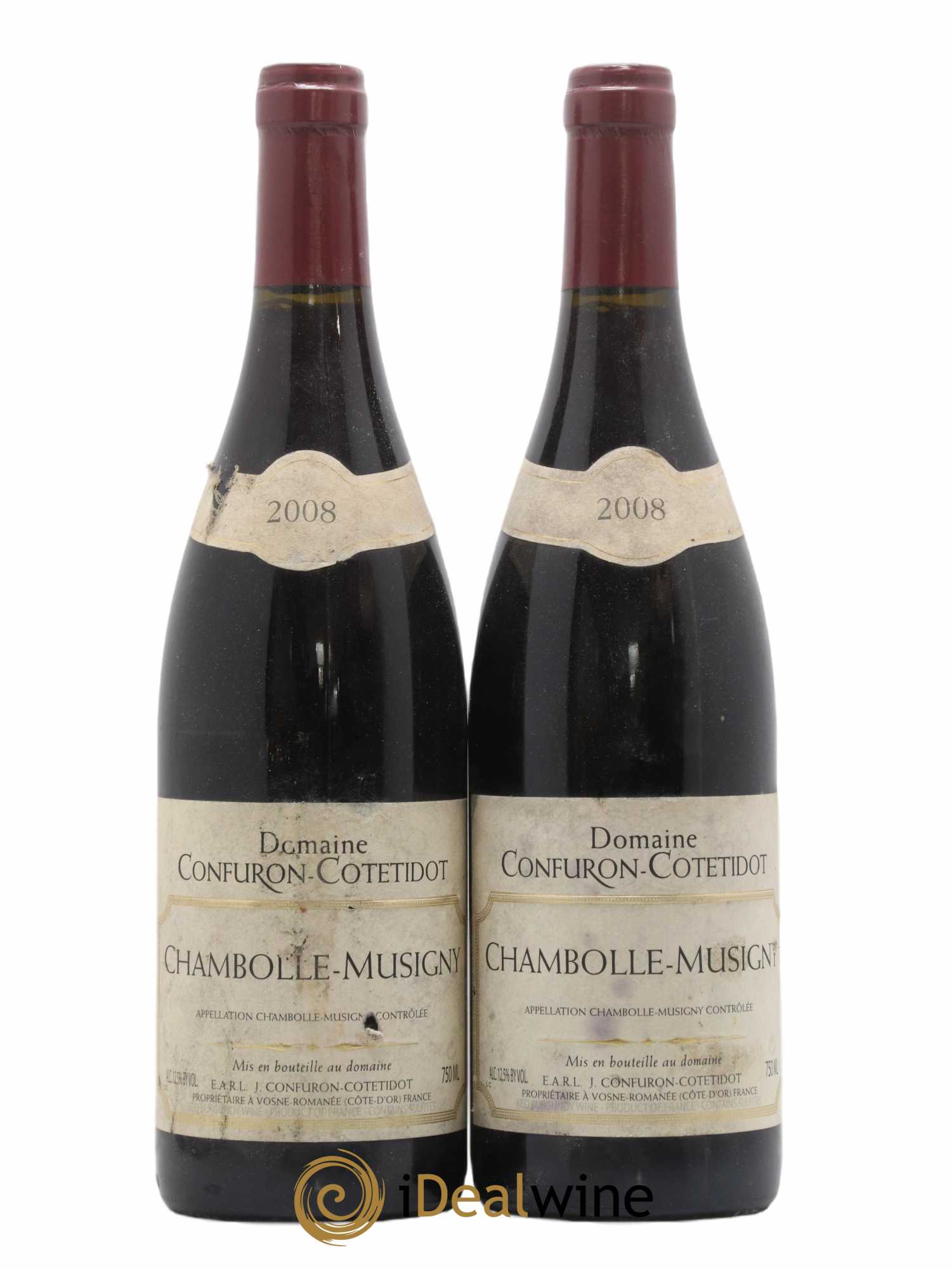 Chambolle-Musigny Confuron-Cotetidot 2008 - Lot de 2 bouteilles - 0