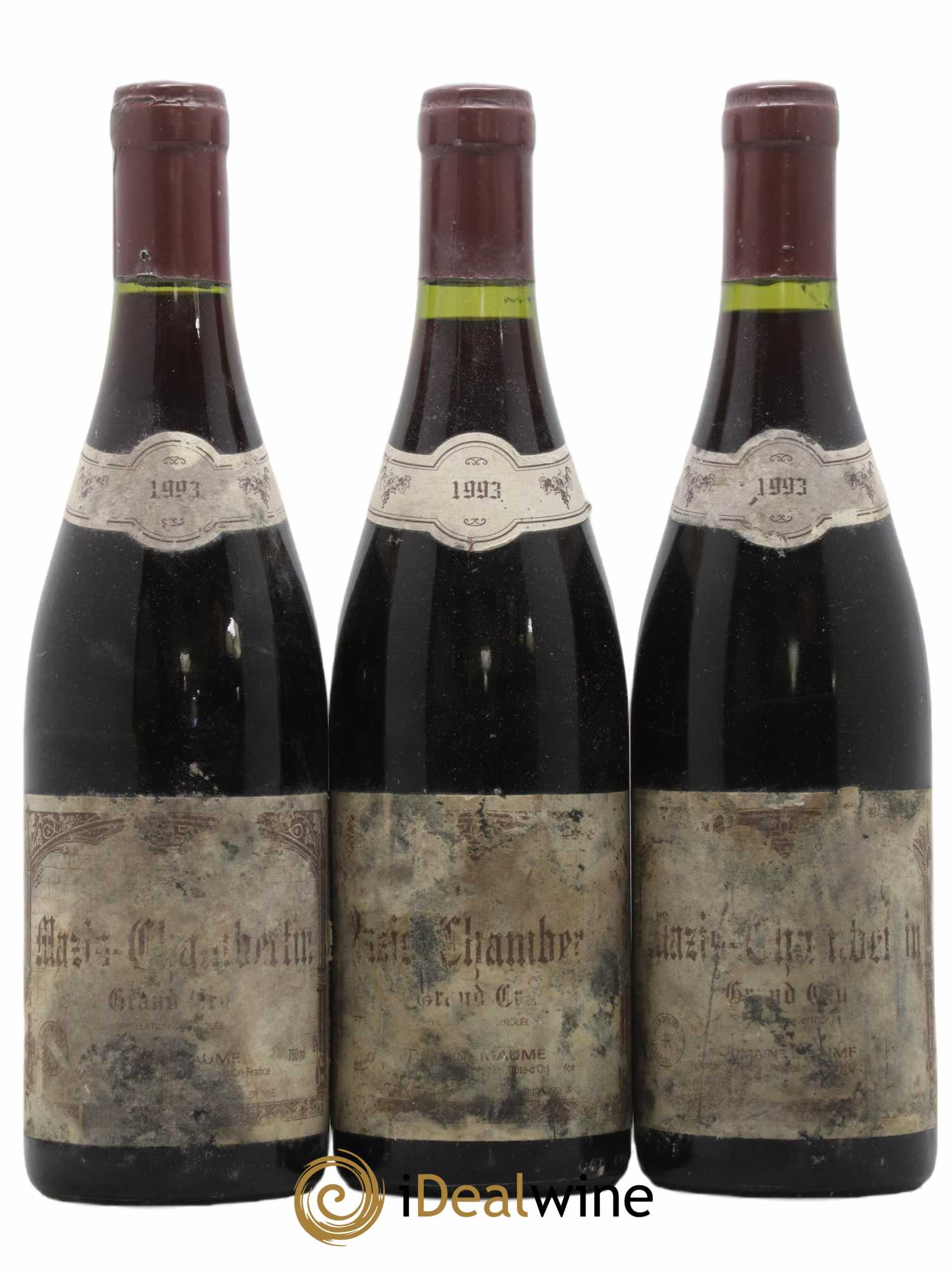 Mazis-Chambertin Grand Cru Maume (Domaine) 1993 - Lot de 3 bouteilles - 0