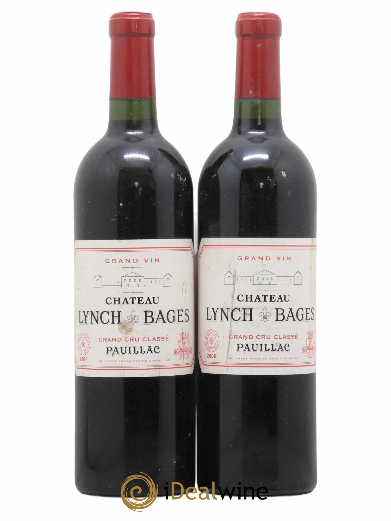Château Lynch Bages 5ème Grand Cru Classé 2006 - Lot de 2 bouteilles - 0