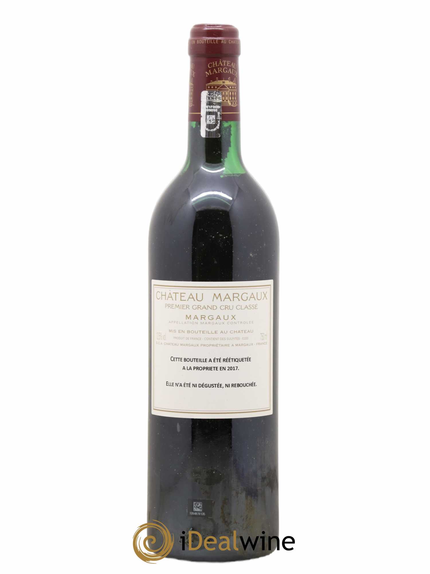 Château Margaux 1er Grand Cru Classé 1978 - Lot de 1 bouteille - 1