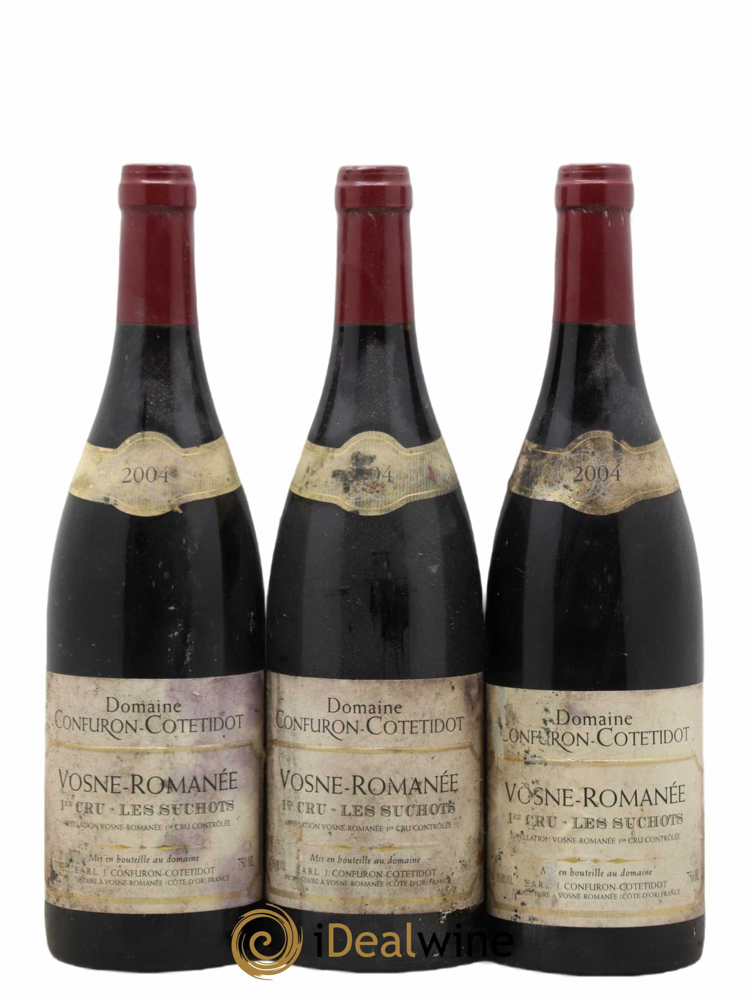 Vosne-Romanée 1er Cru Les Suchots Confuron-Cotetidot 2004 - Lot de 6 bouteilles - 1