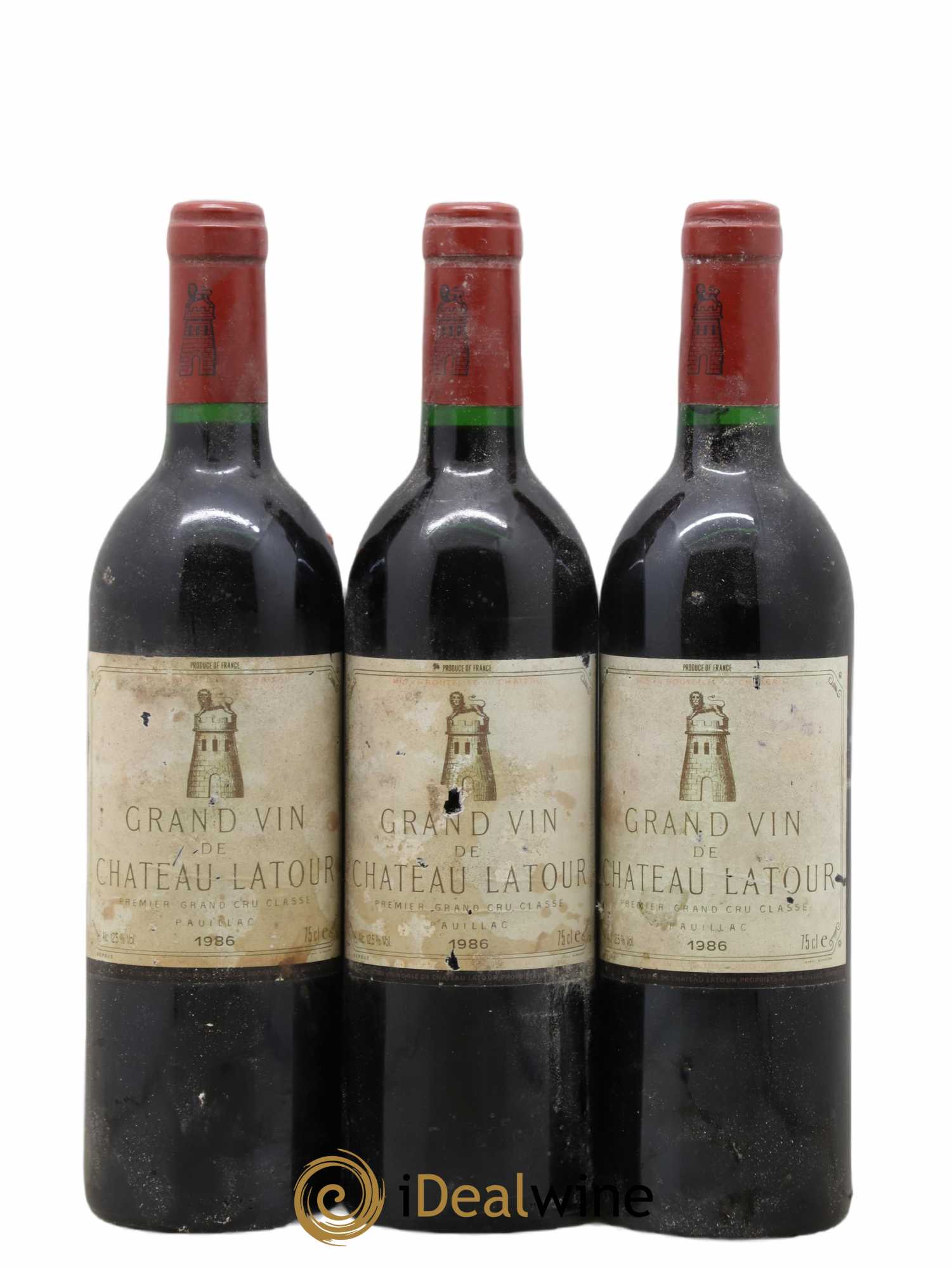 Château Latour 1er Grand Cru Classé 1986 - Lot de 6 bouteilles - 2