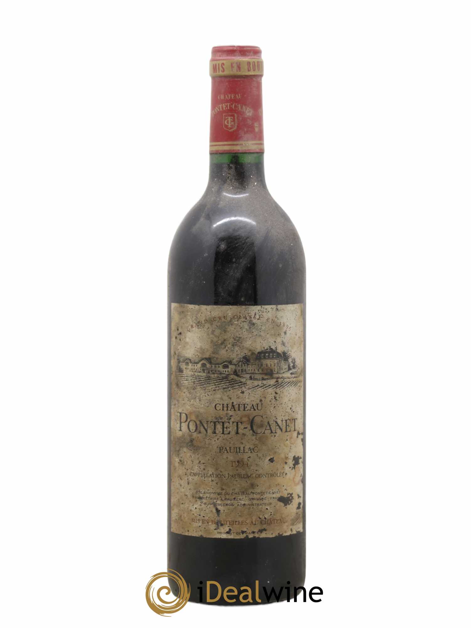 Château Pontet Canet 5ème Grand Cru Classé 1994 - Lot de 1 bouteille - 0