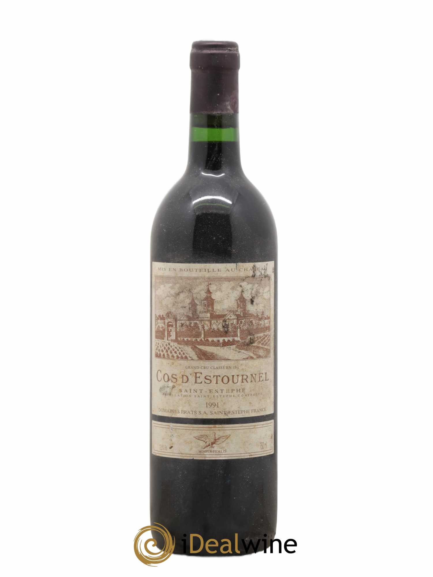 Cos d'Estournel 2ème Grand Cru Classé 1991 - Lot de 1 bouteille - 0