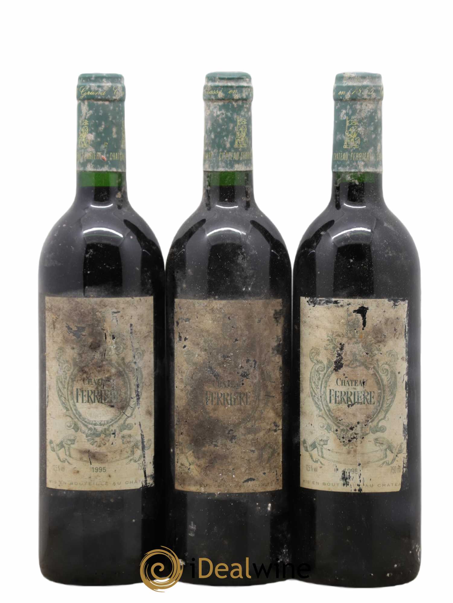 Château Ferrière 3ème Grand Cru Classé 1995 - Lot de 6 bouteilles - 1