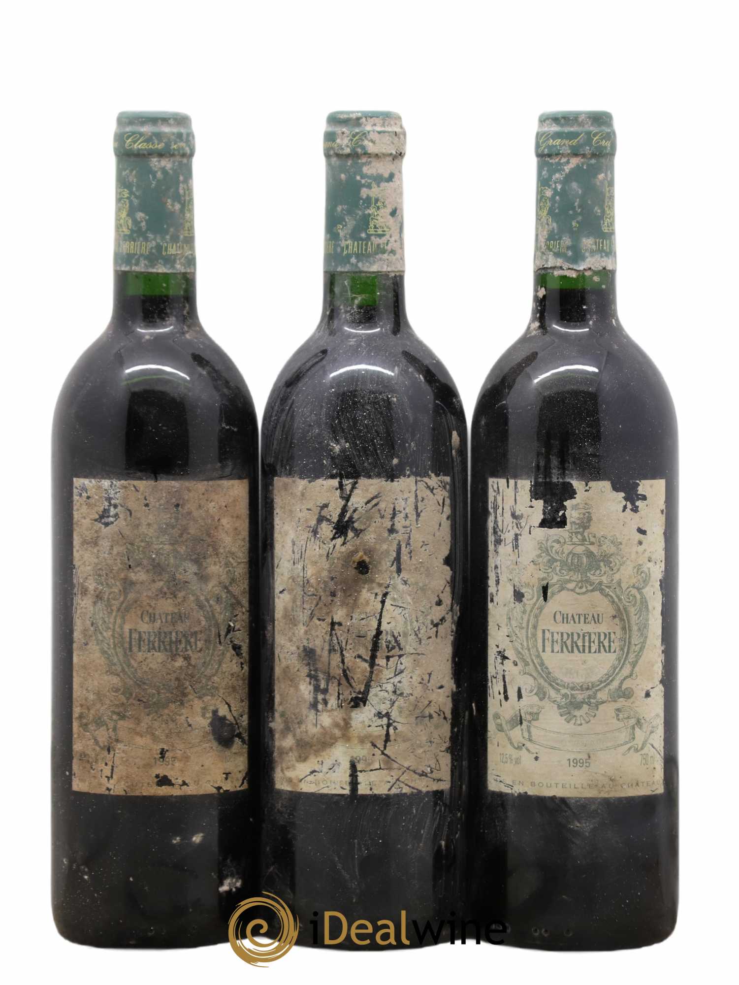 Château Ferrière 3ème Grand Cru Classé 1995 - Lot de 6 bouteilles - 2