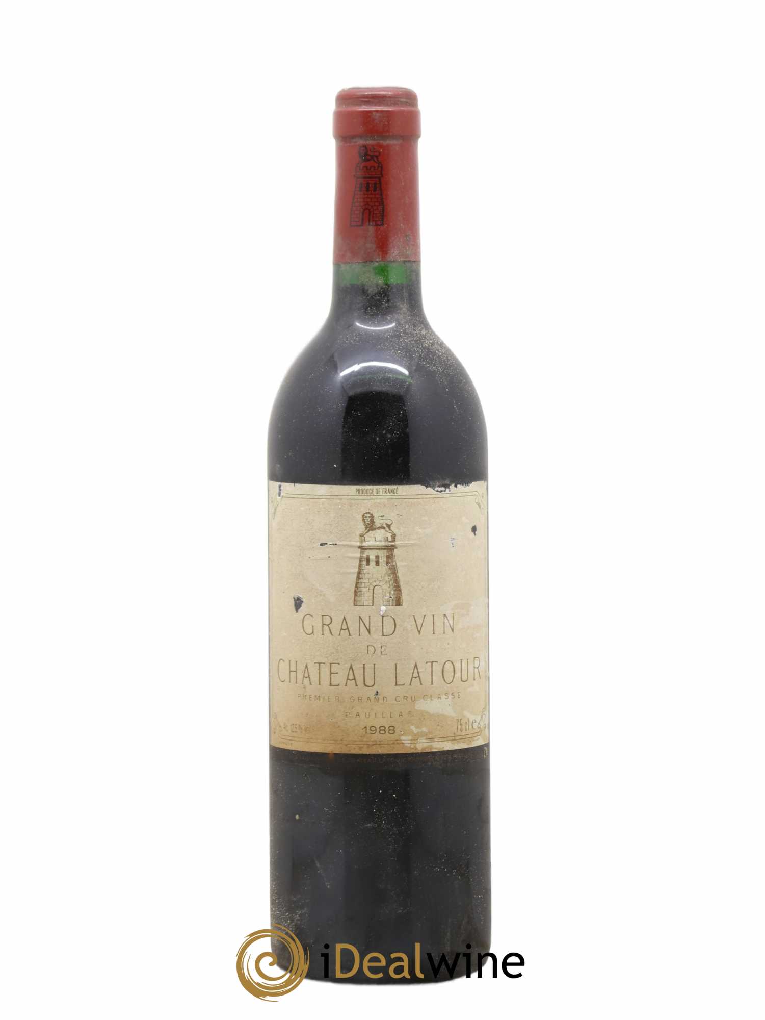 Château Latour 1er Grand Cru Classé 1988 - Lot de 1 bouteille - 0