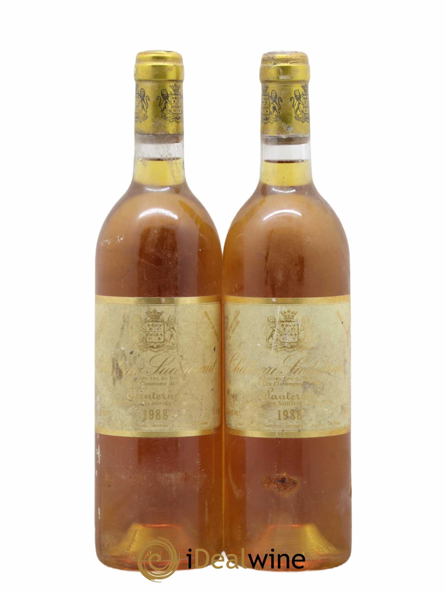 Château Suduiraut 1er Grand Cru Classé 1988 - Lotto di 2 bottiglie - 0