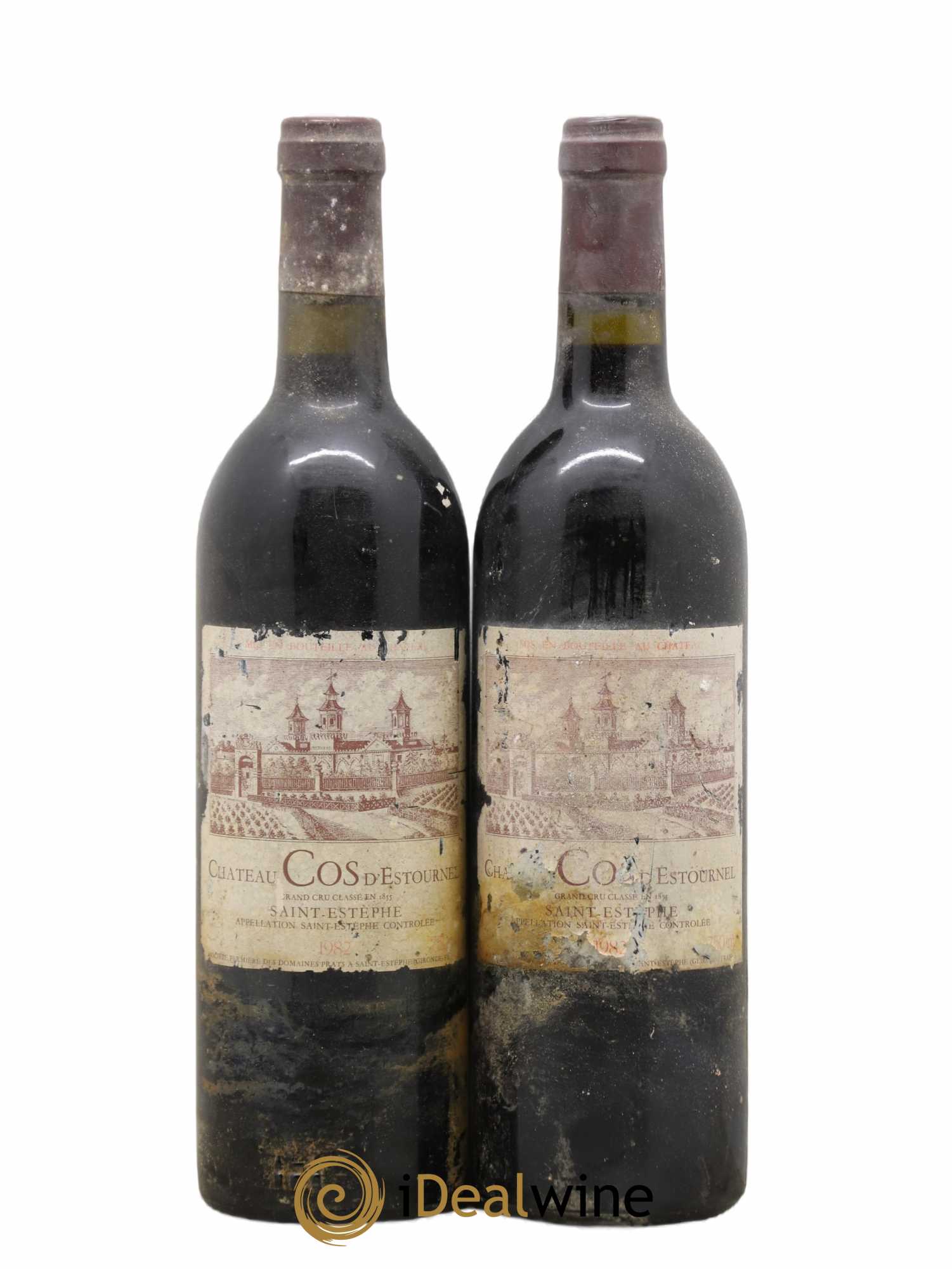 Cos d'Estournel 2ème Grand Cru Classé 1982 - Lot de 2 bouteilles - 0