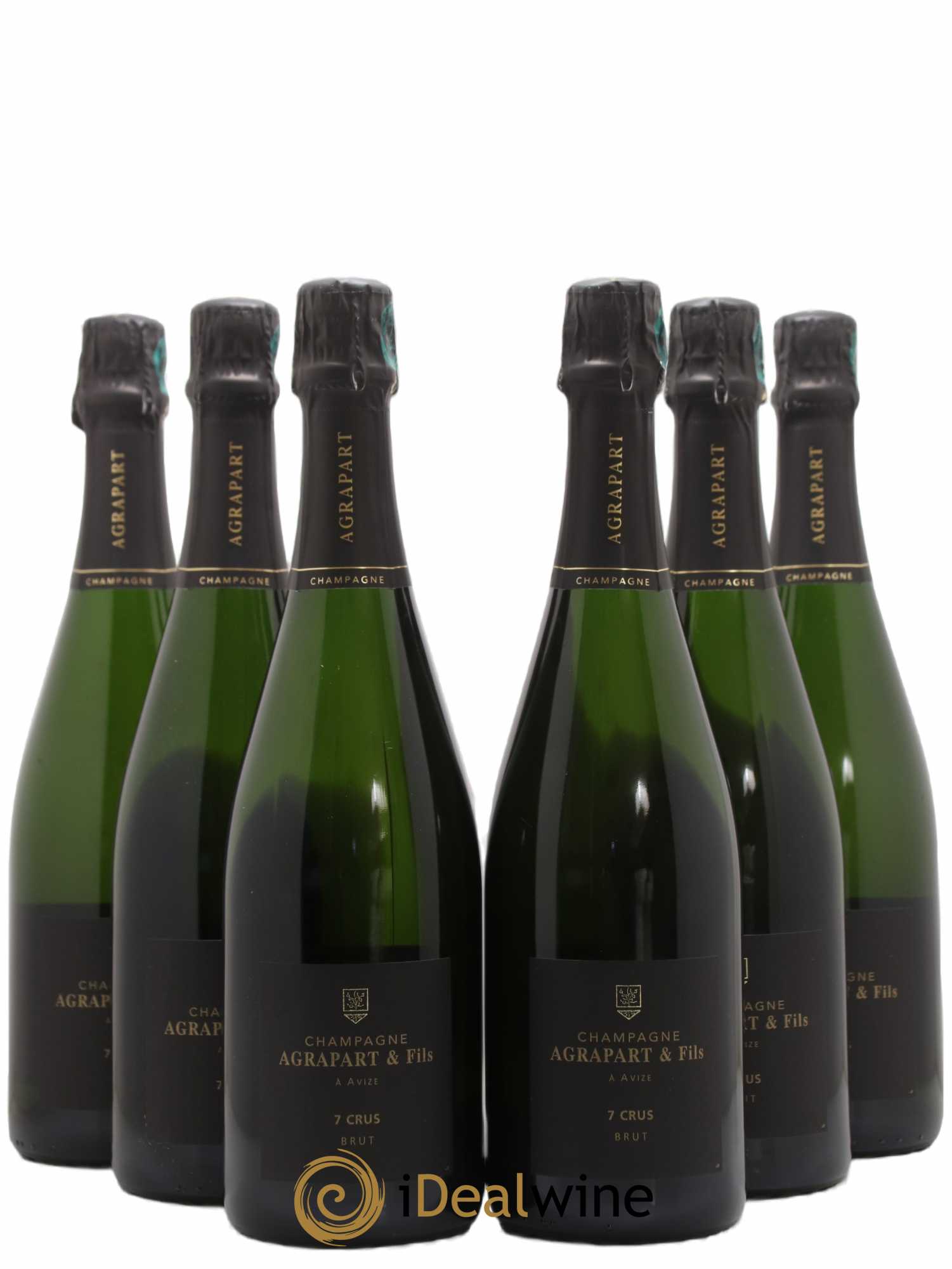 7 Crus Brut Agrapart & Fils - Lot de 6 bouteilles - 0