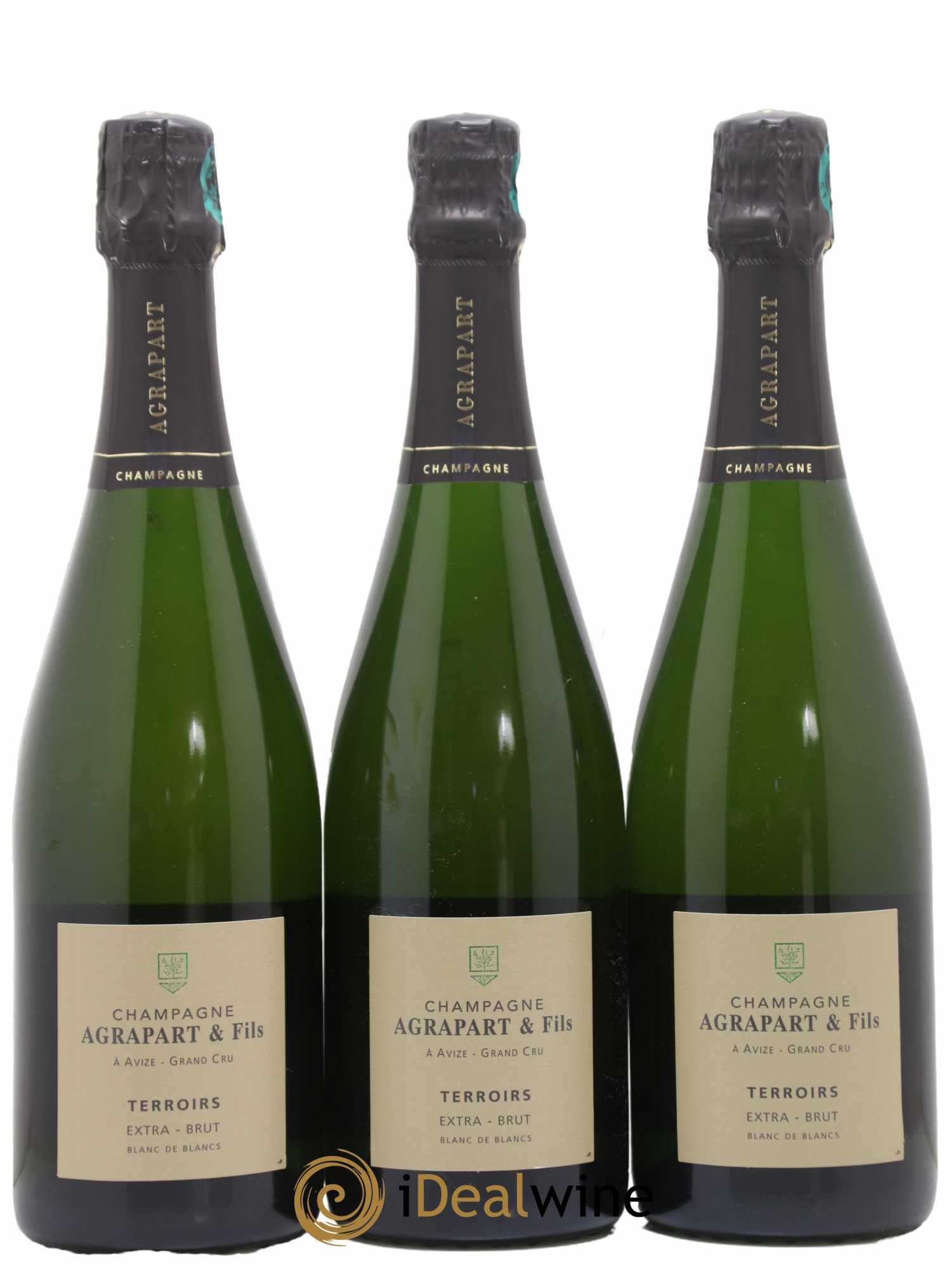 Terroirs Blanc de Blancs Extra-Brut Agrapart & Fils - Lot de 6 bouteilles - 1