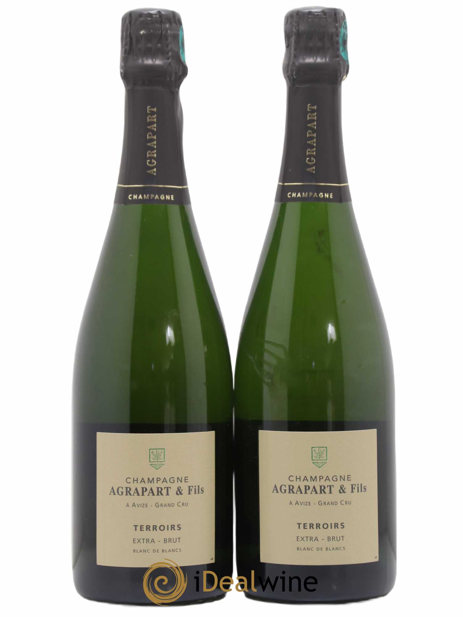 Terroirs Blanc de Blancs Extra-Brut Agrapart & Fils - Lot de 2 bouteilles - 0
