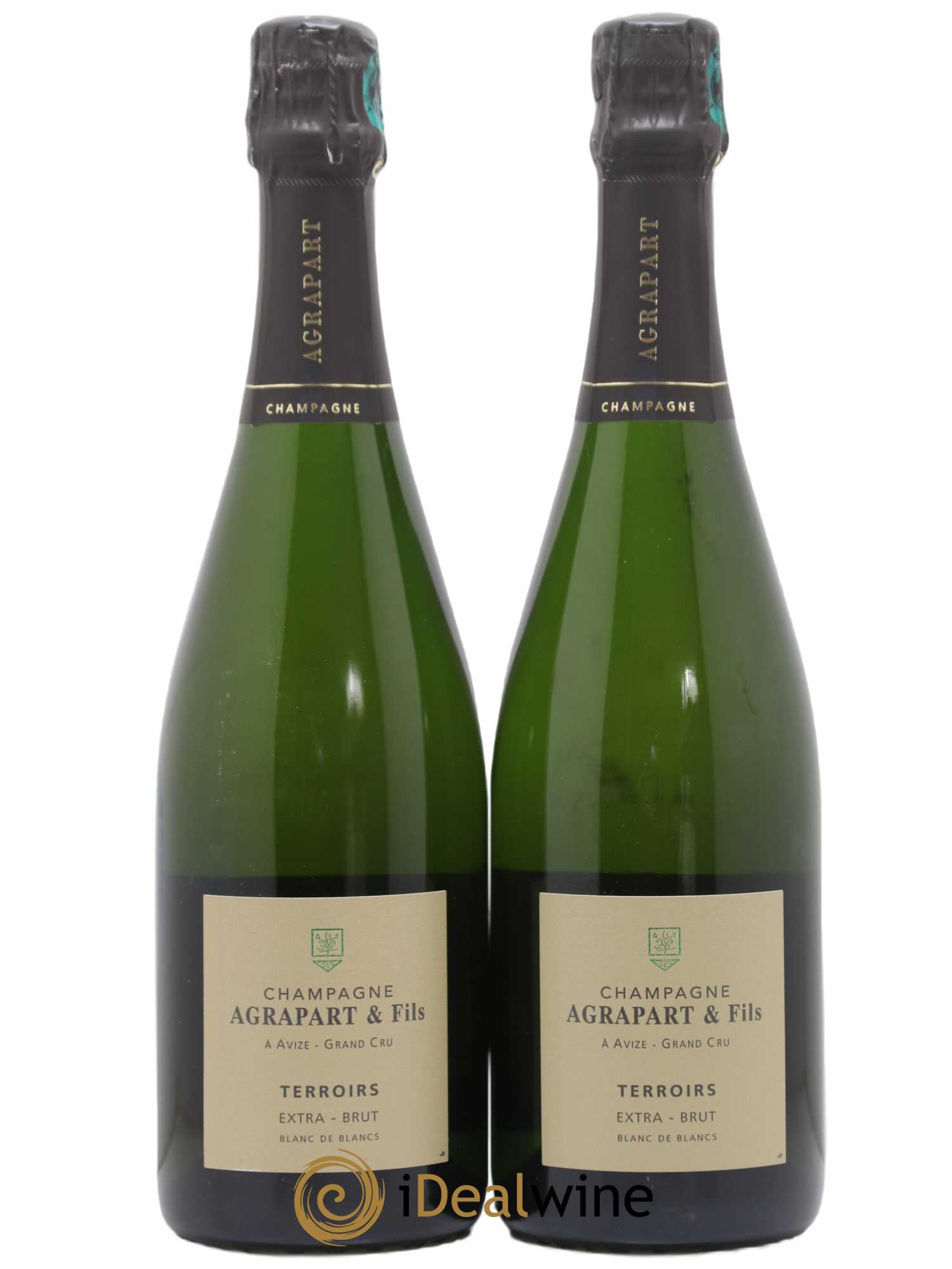 Terroirs Blanc de Blancs Extra-Brut Agrapart & Fils - Lot de 2 bouteilles - 0