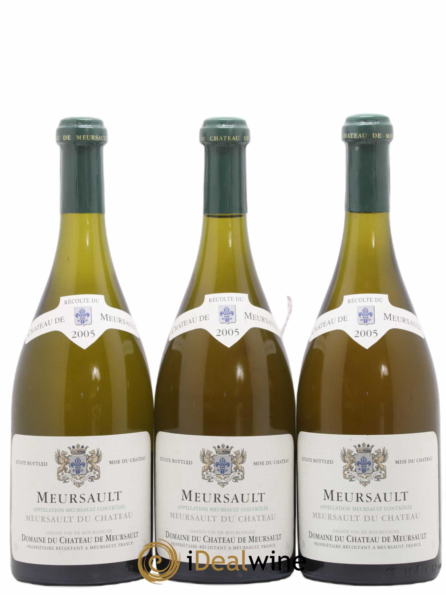 Meursault Château de Meursault 2005 - Lot de 3 bouteilles - 0