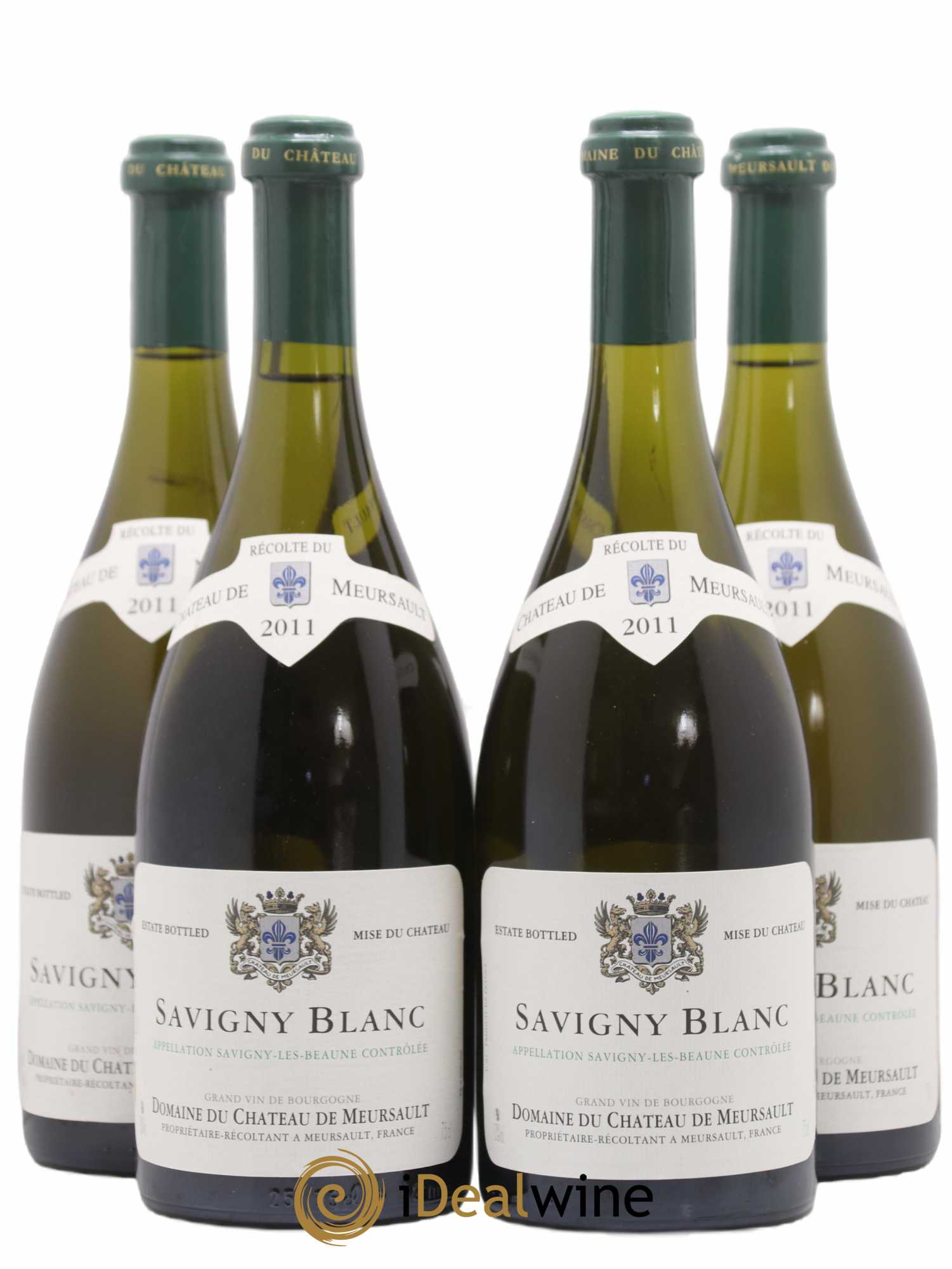 Savigny-lès-Beaune Domaine du Château de Meursault 2011 - Lot de 4 bouteilles - 0