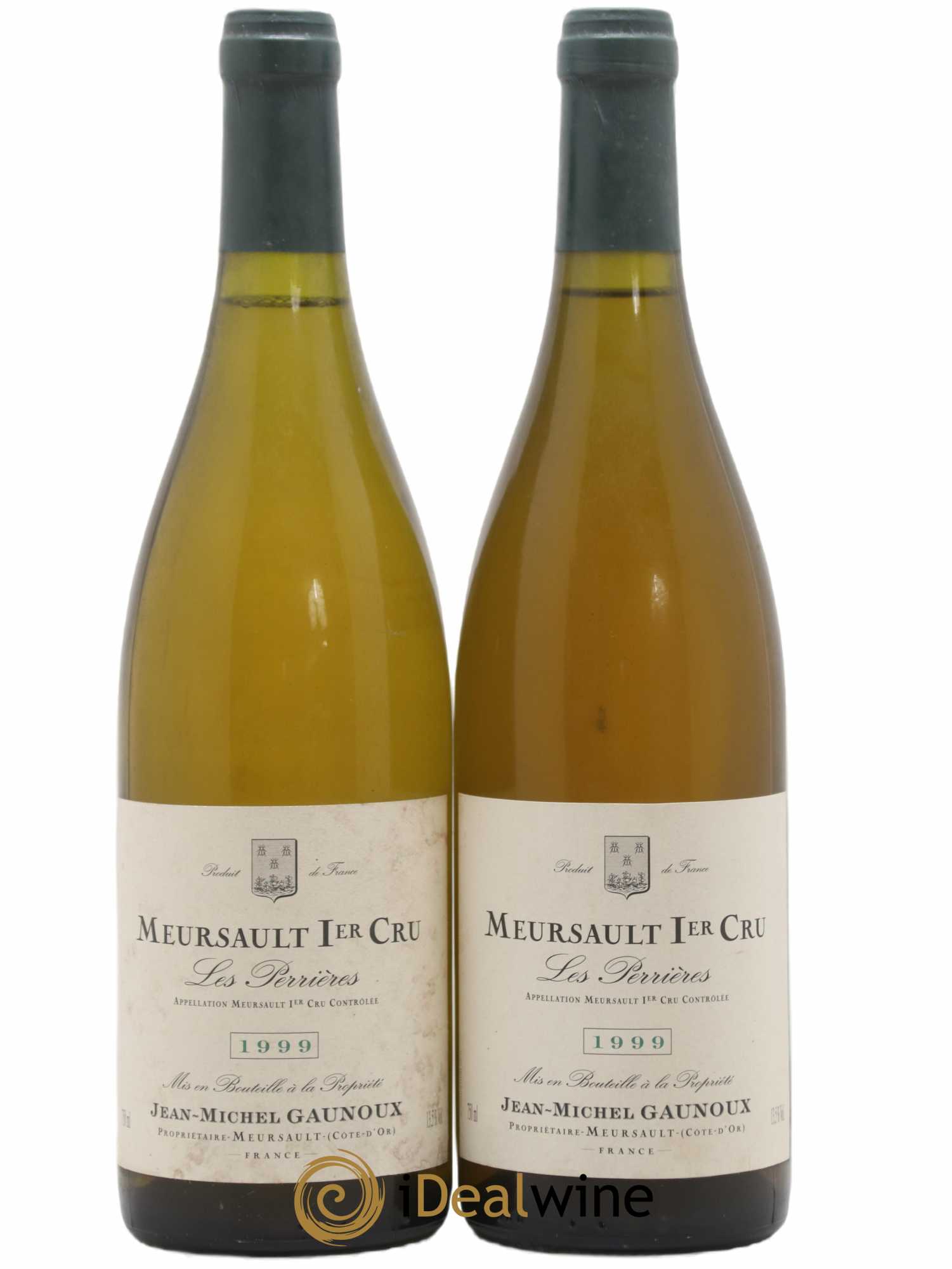 Meursault 1er Cru Perrières Jean-Michel Gaunoux 1999 - Lot de 2 bouteilles - 0