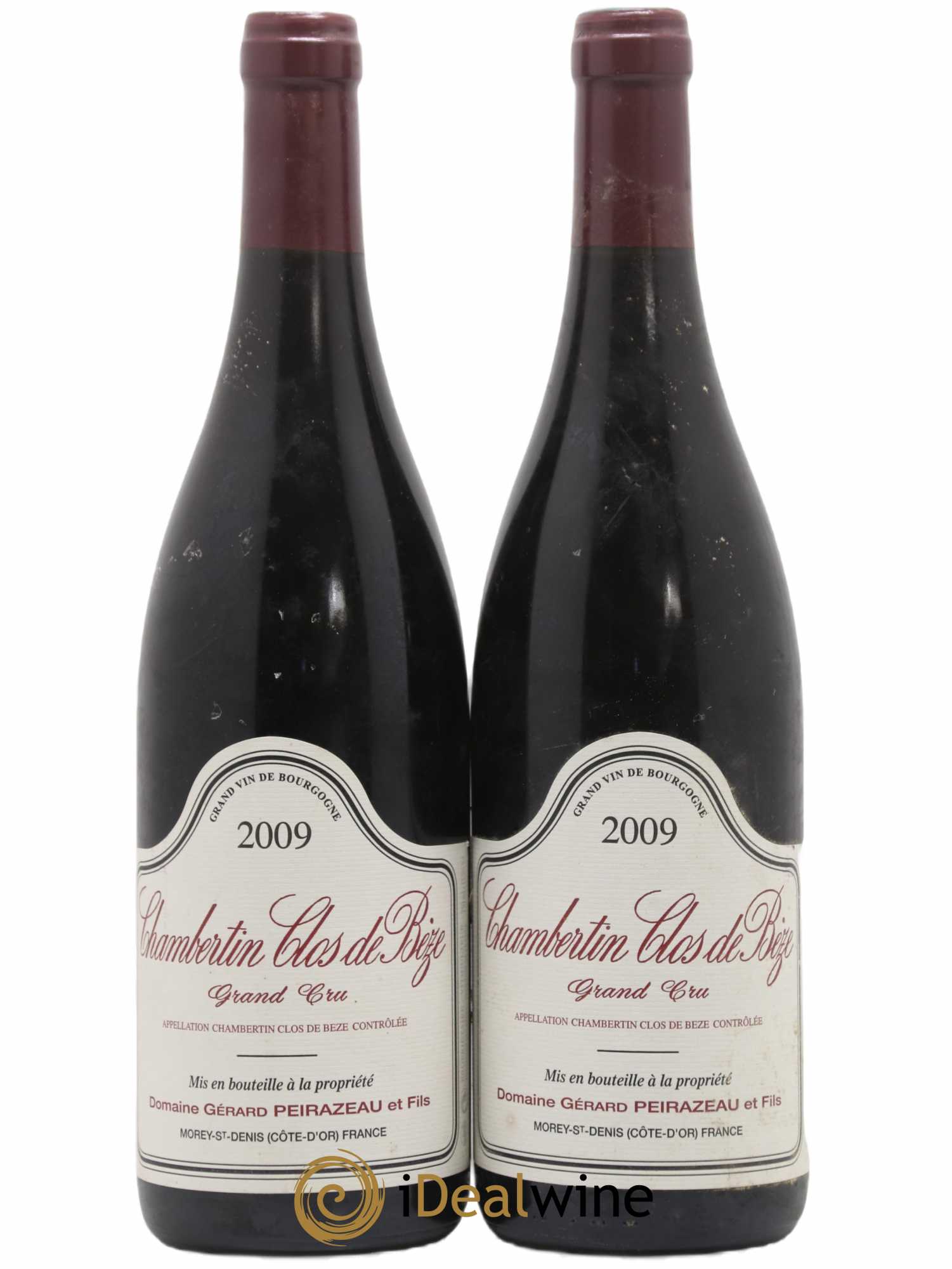 Chambertin Clos de Bèze Grand Cru Peirazeau-Groffier 2009 - Lot de 2 bouteilles - 0