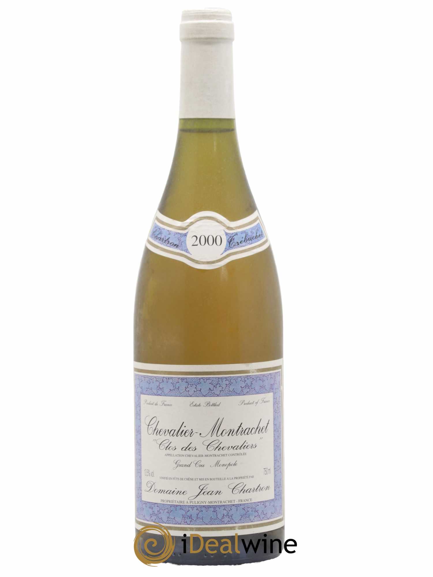 Chevalier-Montrachet Grand Cru Clos des Chevaliers Jean Chartron (Domaine) 2000 - Lot de 1 bouteille - 0