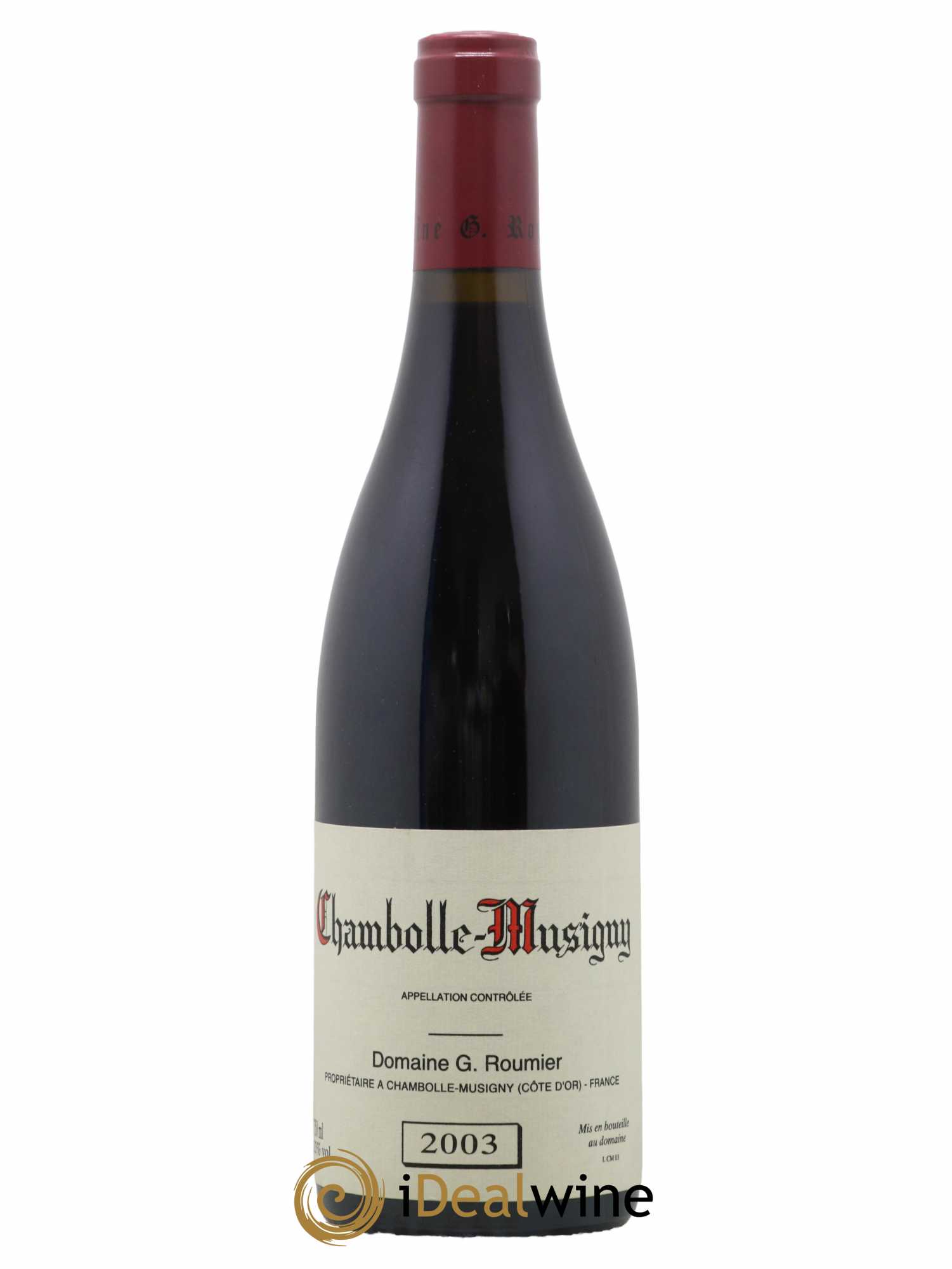 Chambolle-Musigny Georges Roumier (Domaine) 2003 - Lot de 1 bouteille - 0