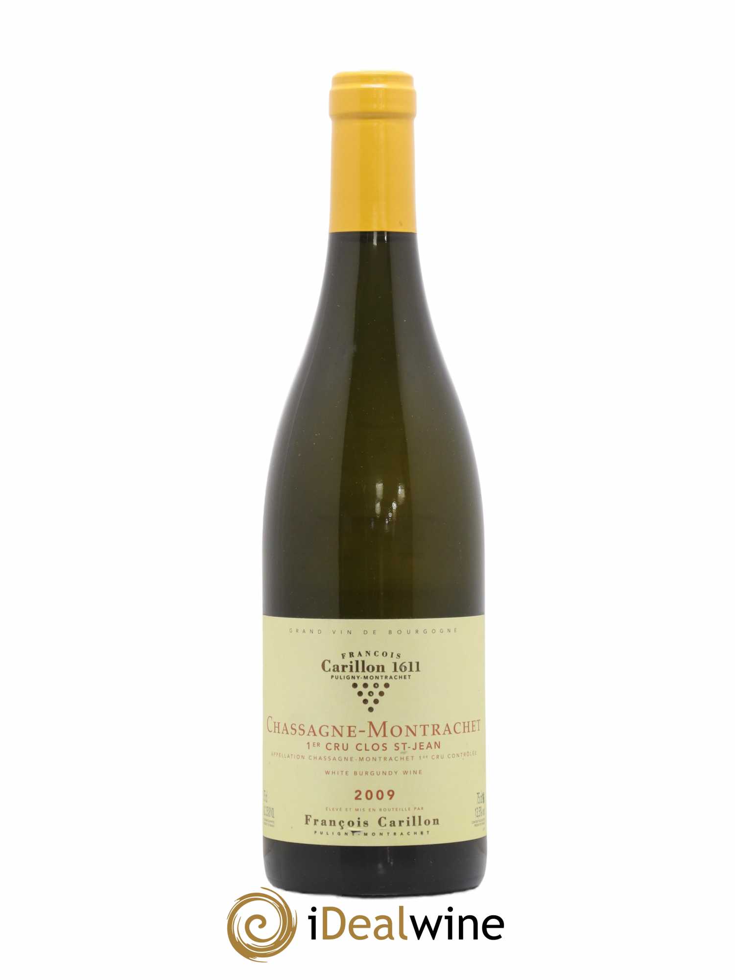 Chassagne-Montrachet 1er Cru Clos Saint Jean François Carillon 2009 - Lotto di 1 bottiglia - 0