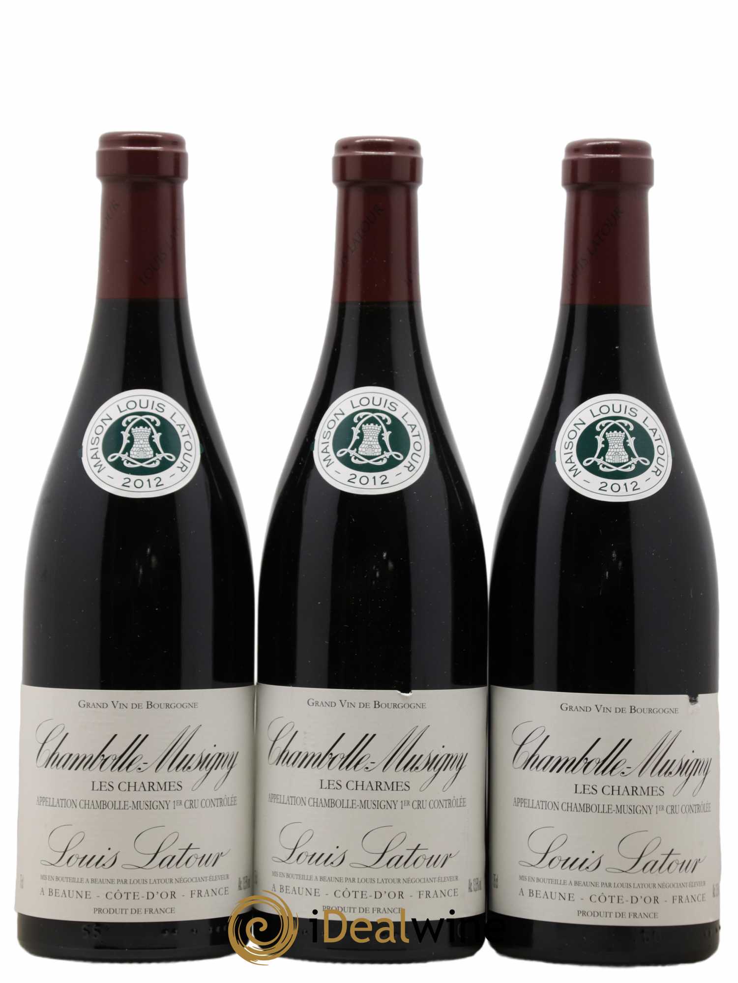 Chambolle-Musigny 1er Cru Les Charmes Louis Latour 2012 - Posten von 3 Flaschen - 0