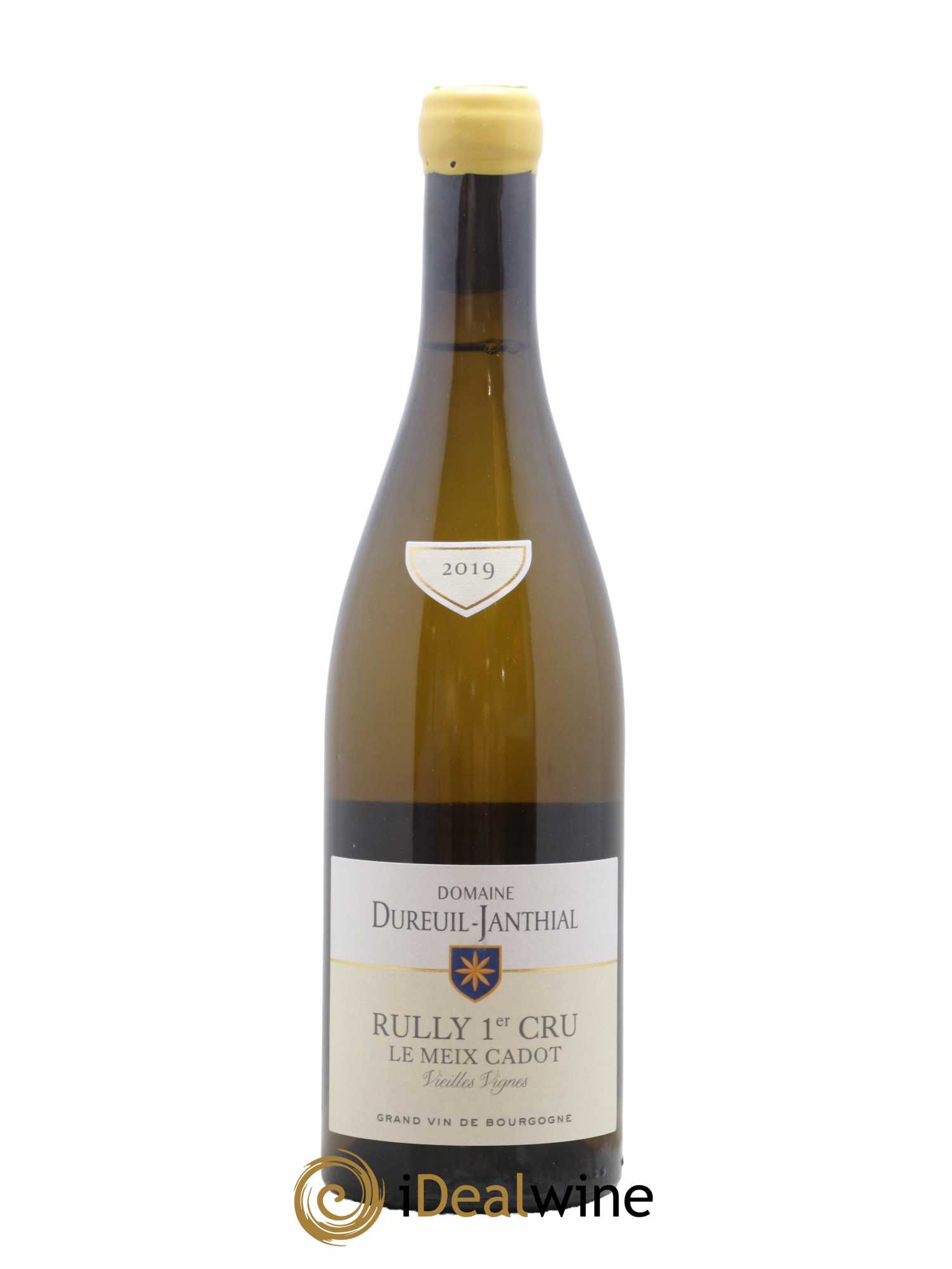 Rully 1er Cru Le Meix Cadot Vieilles Vignes Vincent Dureuil-Janthial 2019 - Lot de 1 bouteille - 0