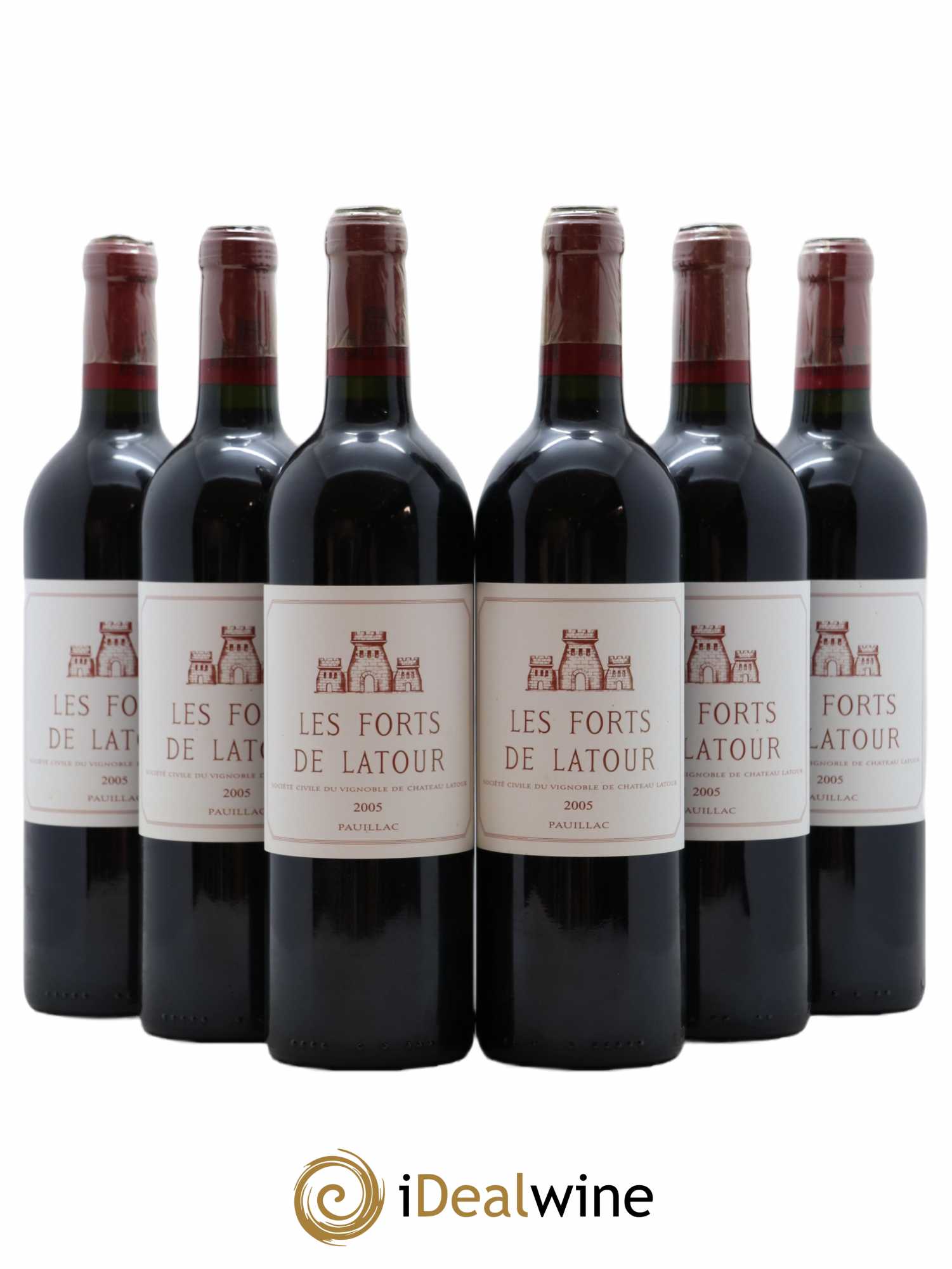Les Forts de Latour Second Vin 2005 - Lot de 6 bouteilles - 0