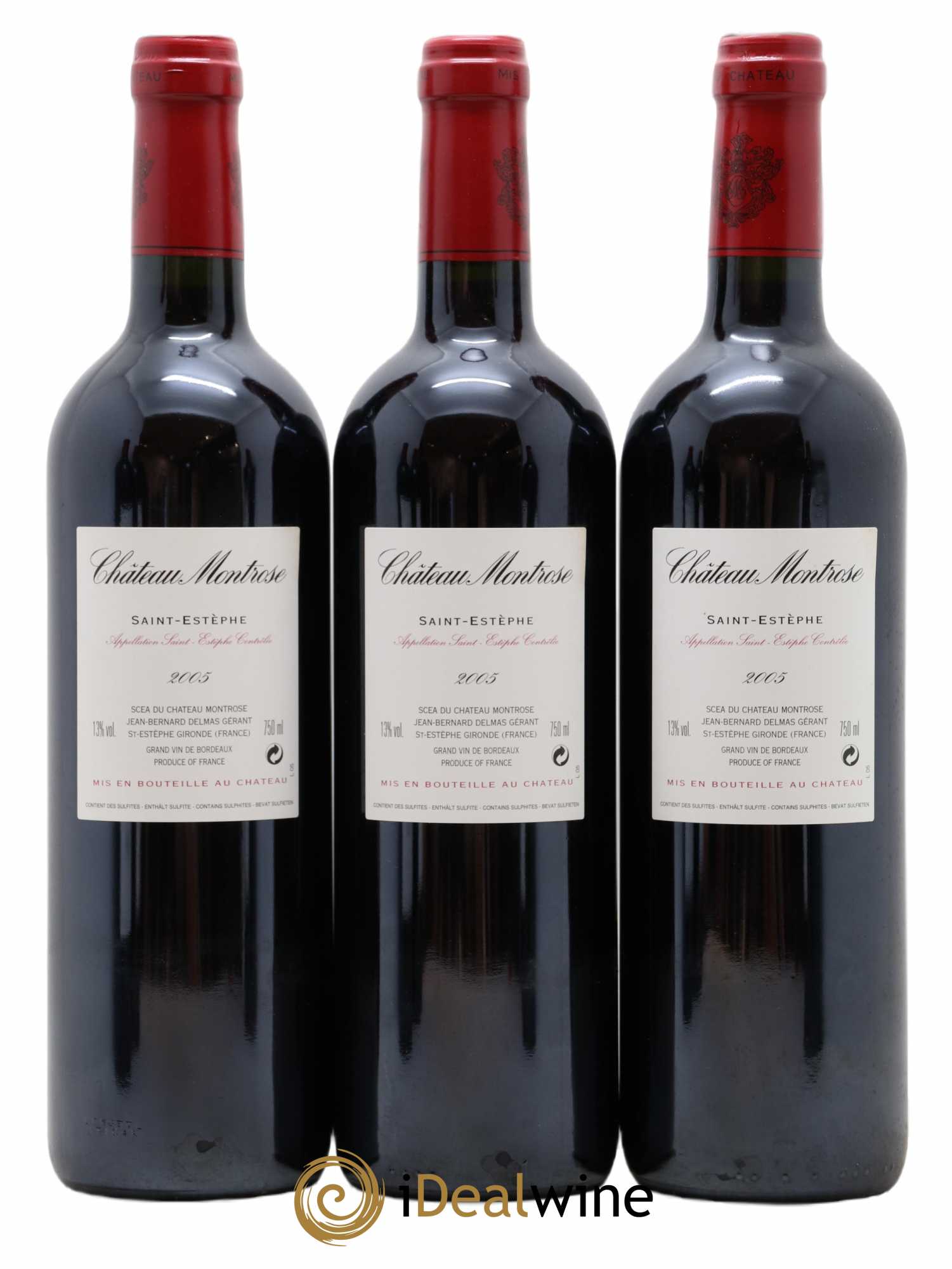 Château Montrose 2ème Grand Cru Classé 2005 - Lot de 6 bouteilles - 2