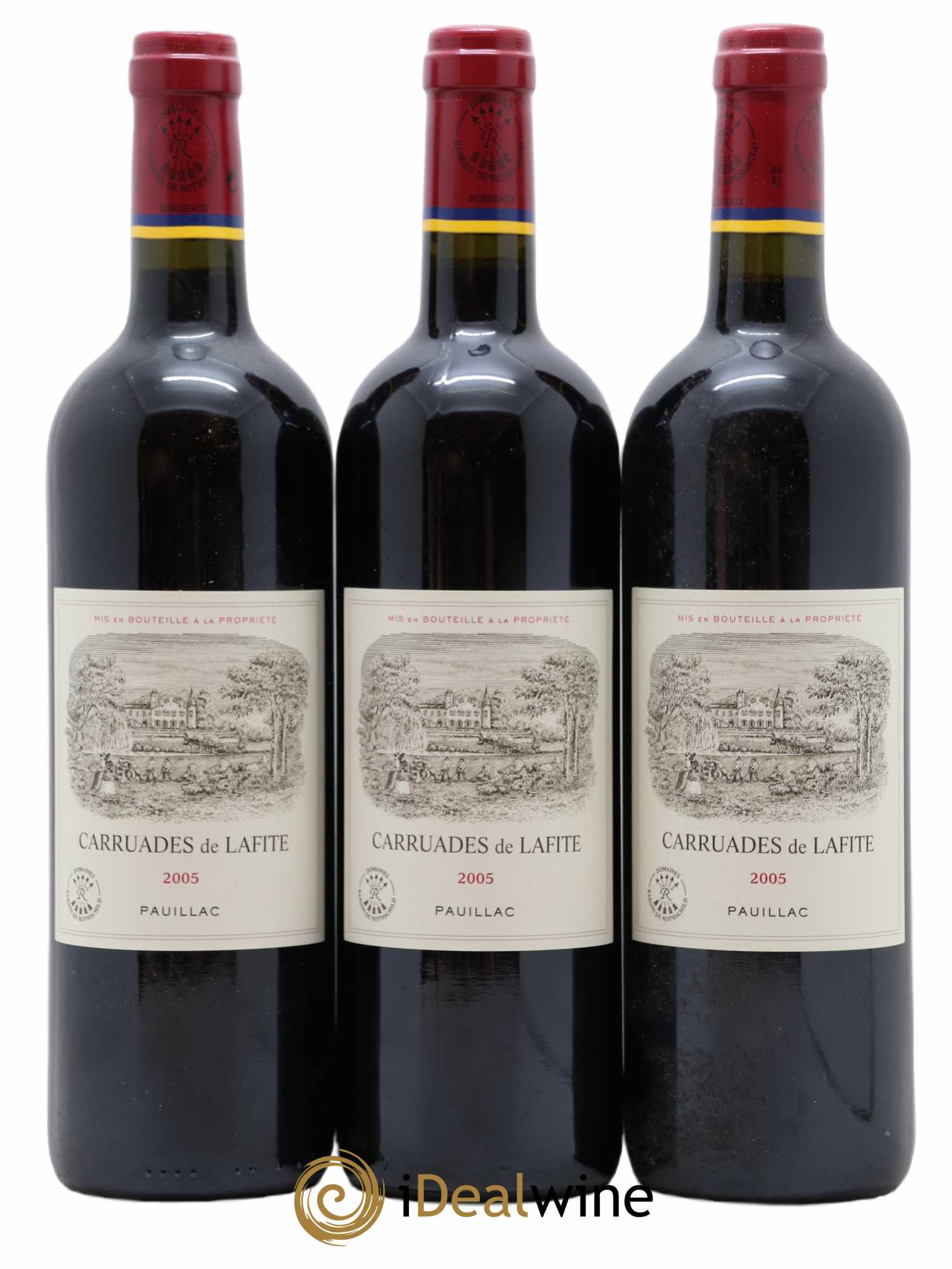 Carruades de Lafite Rothschild Second Vin 2005 - Lot de 6 bouteilles - 1