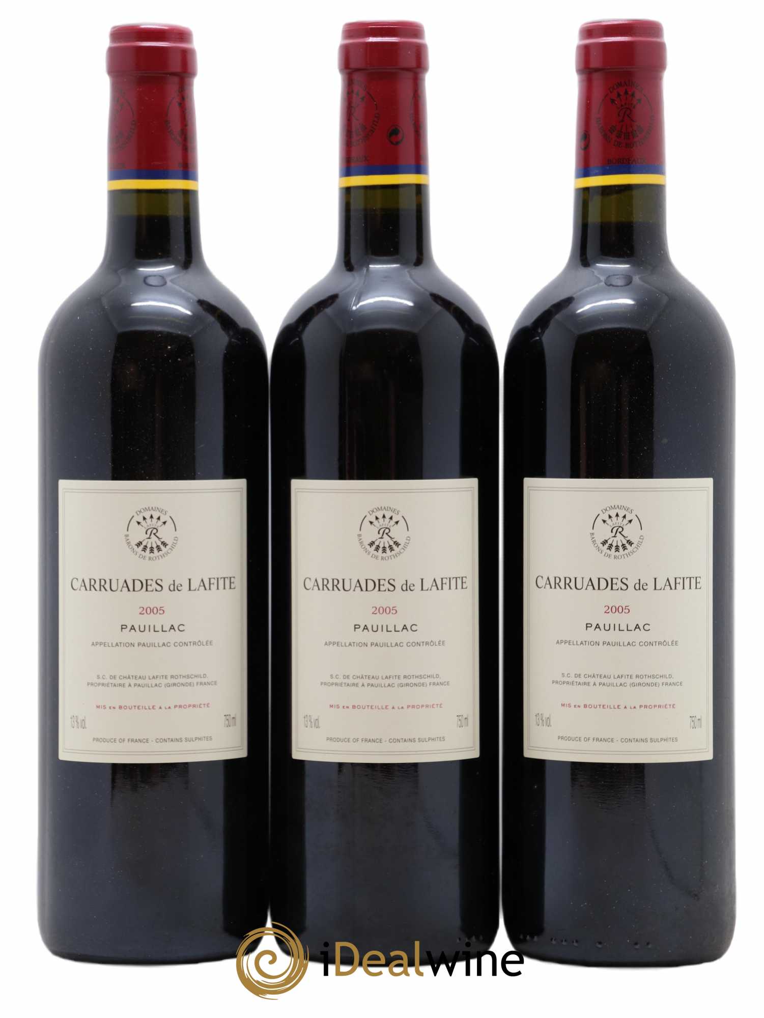 Carruades de Lafite Rothschild Second Vin 2005 - Lot de 6 bouteilles - 2