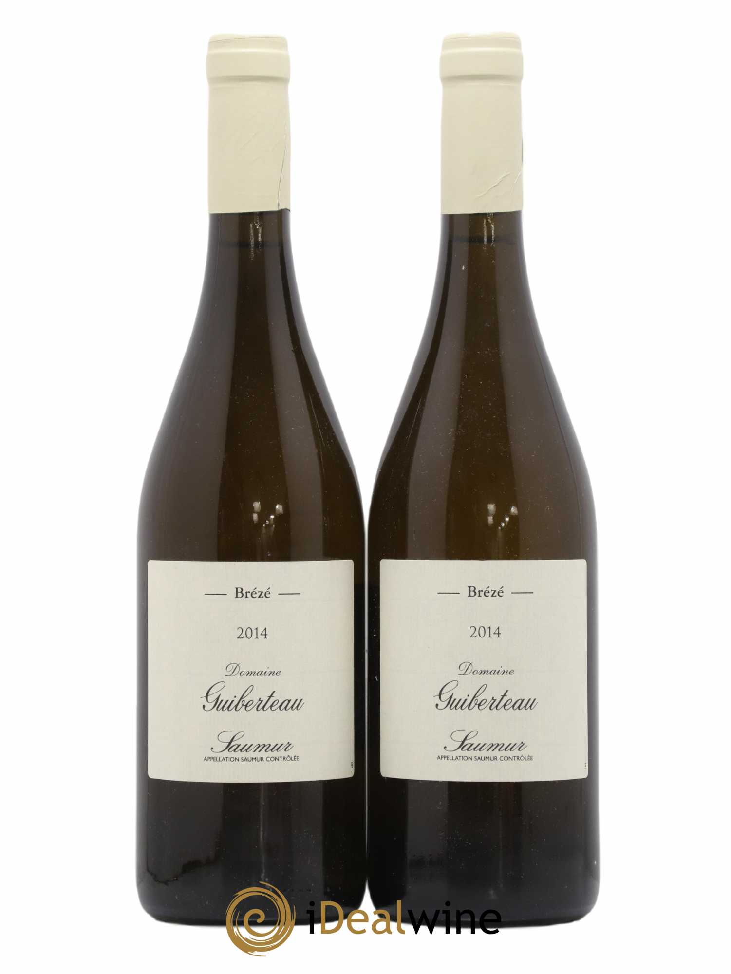 Saumur Brézé Domaine Guiberteau 2014 - Lot de 2 bouteilles - 0