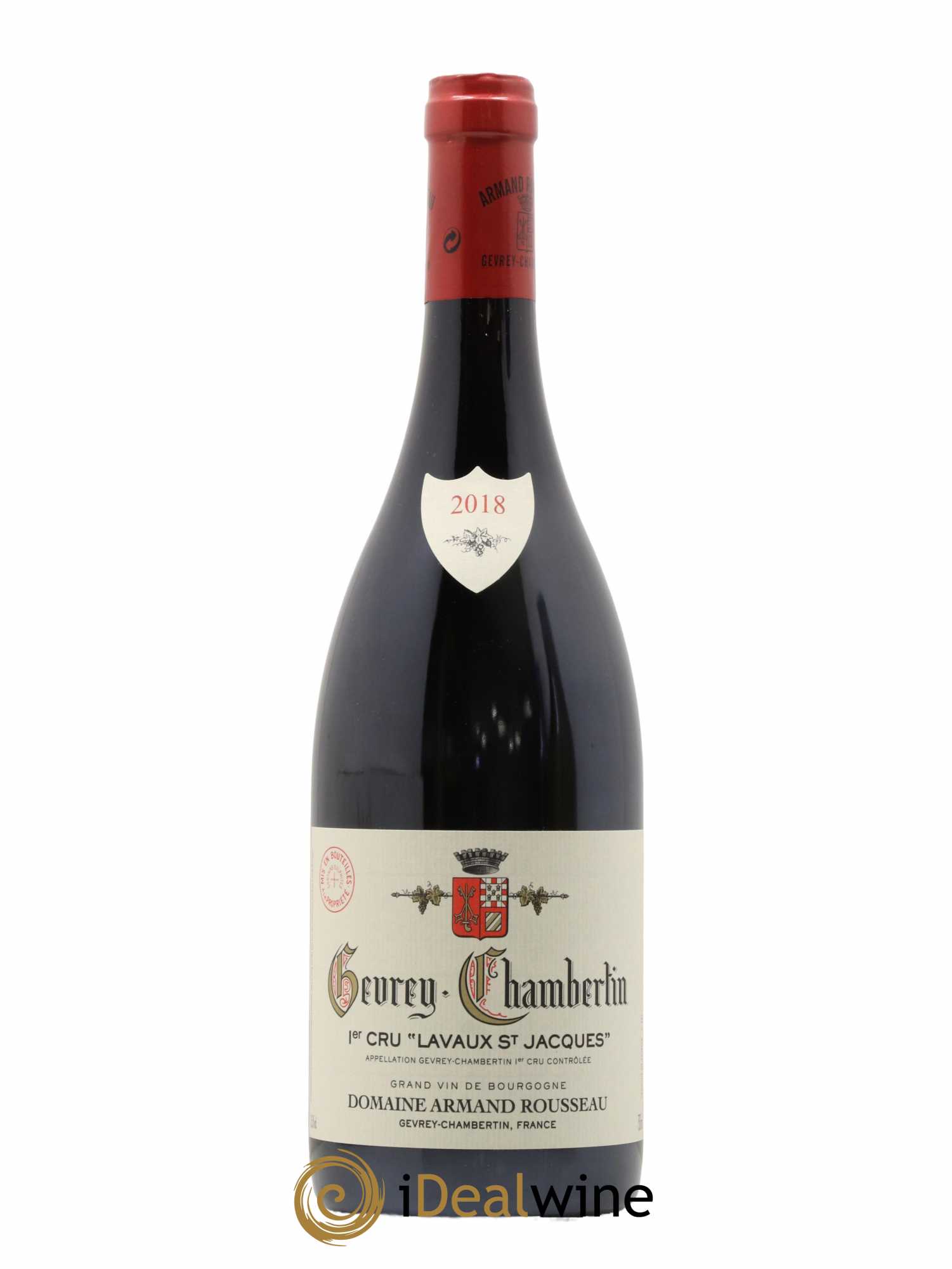 Gevrey-Chambertin 1er Cru Lavaux Saint Jacques Armand Rousseau (Domaine) 2018 - Lot de 1 bouteille - 0