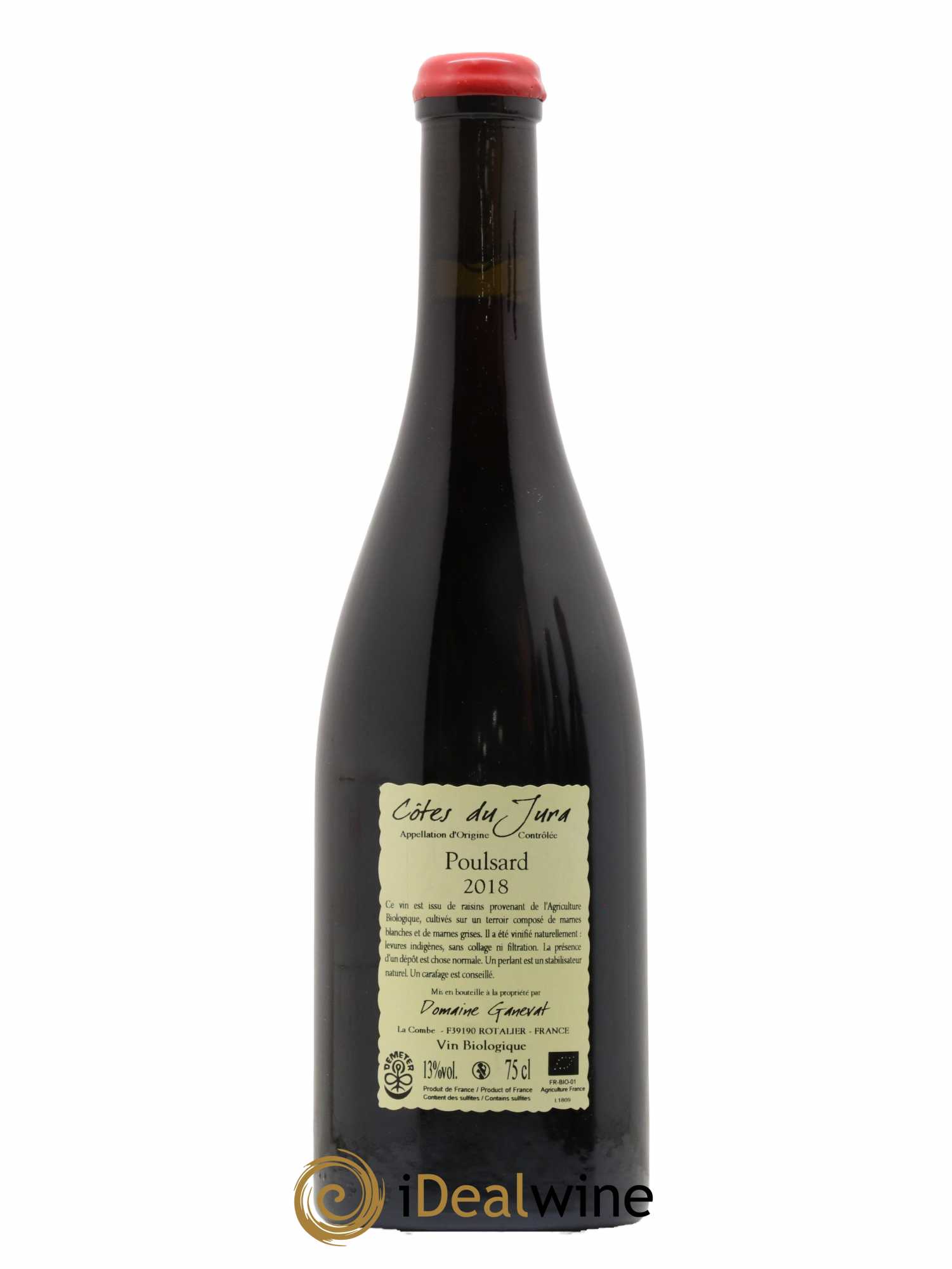 Côtes du Jura Cuvée de l'Enfant Terrible Jean-François Ganevat (Domaine) 2018 - Lot de 1 bouteille - 1
