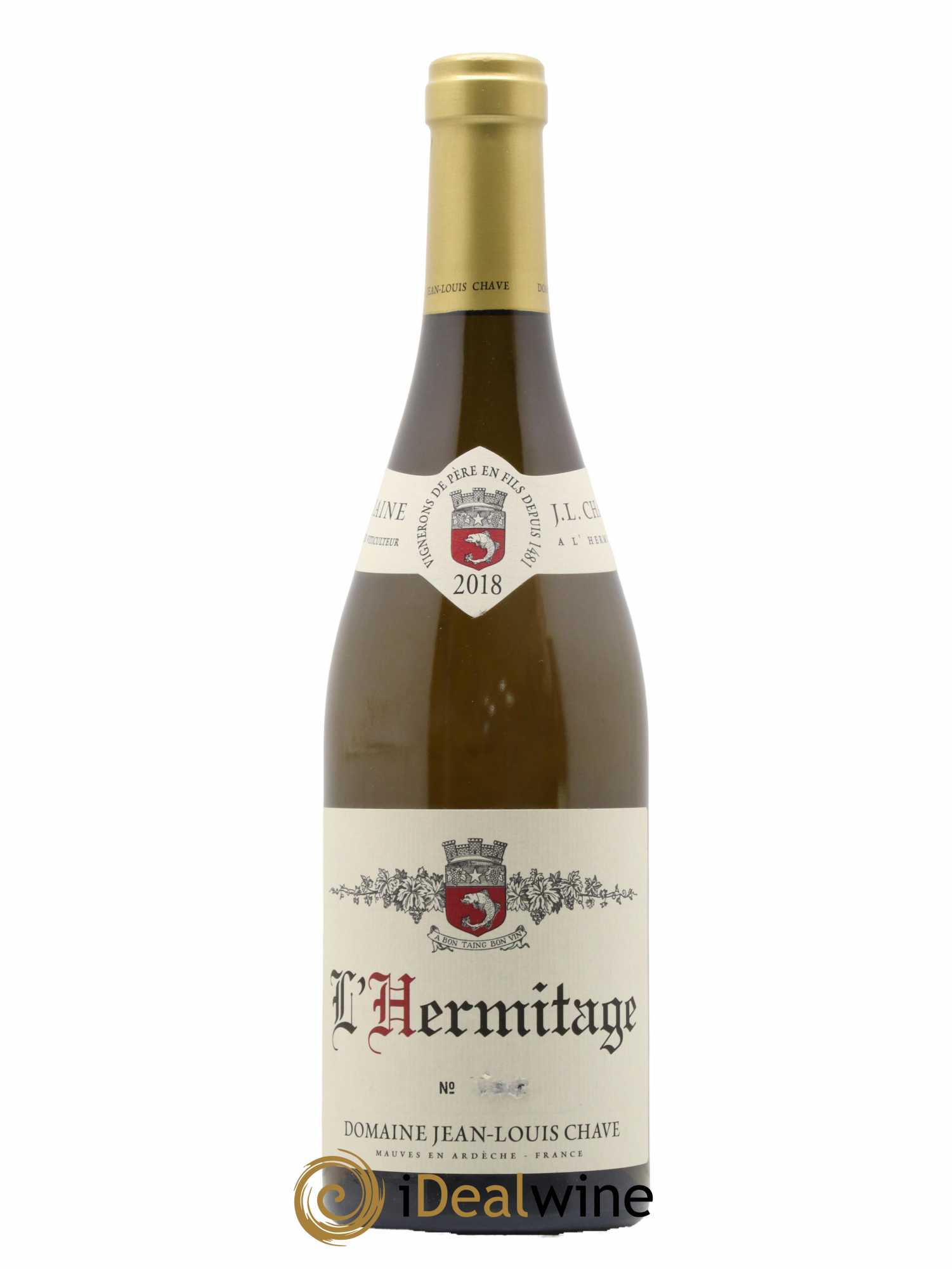 Hermitage Jean-Louis Chave 2018 - Lot de 1 bouteille - 0