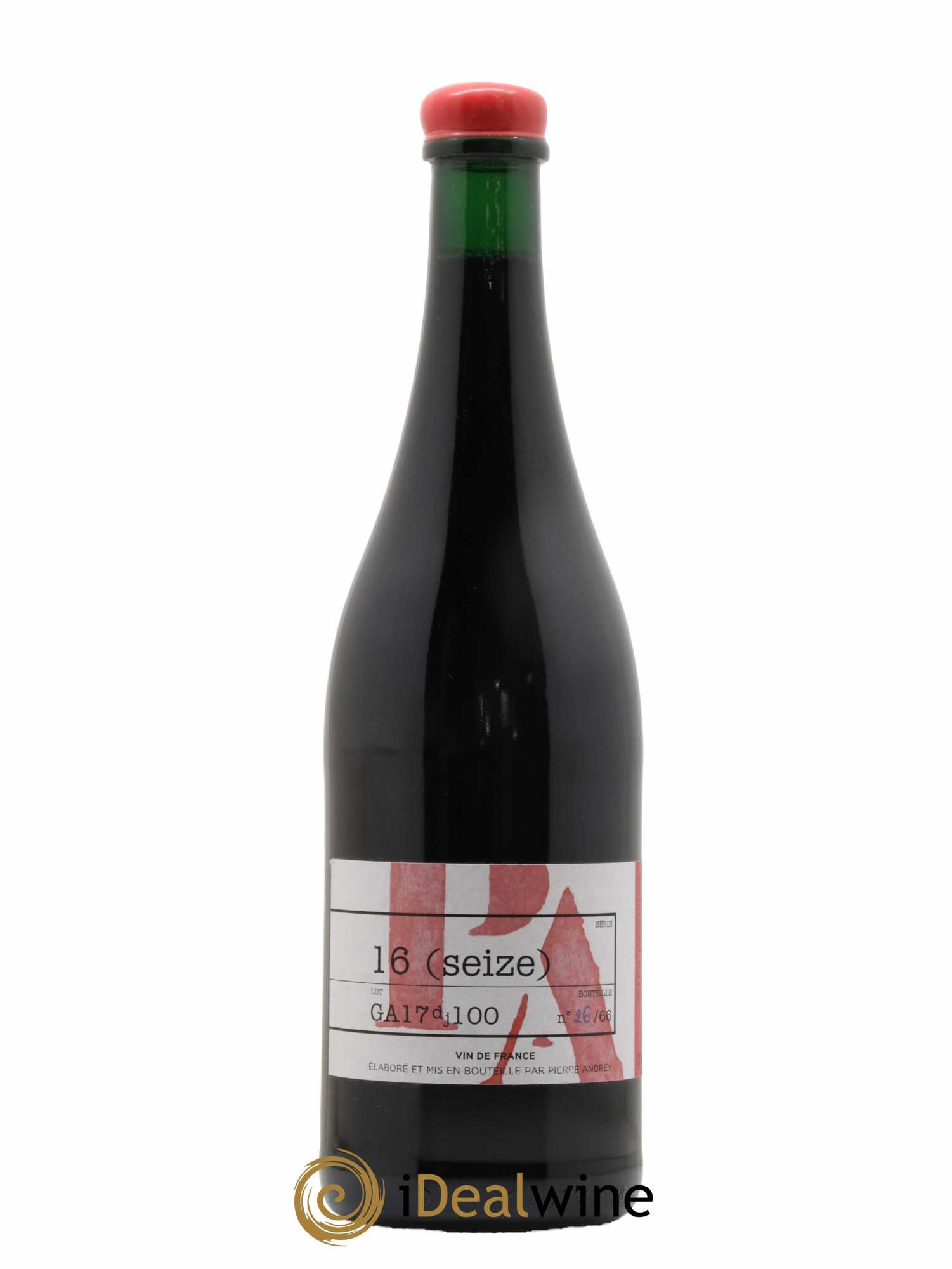 Vin de France Verba Pampinea Gamay Florence Bouleaux et Pierre Andrey 2017 - Lot of 1 bottle - 0