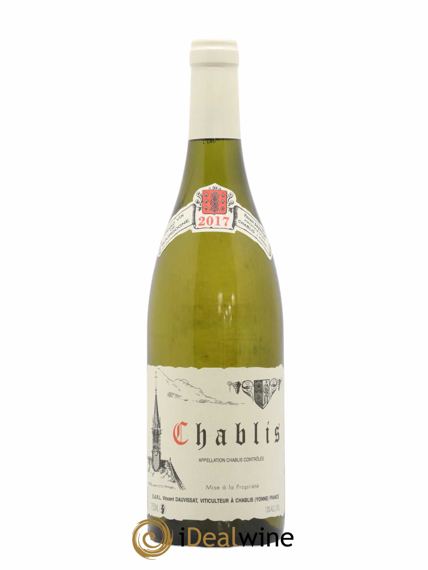 Chablis Vincent Dauvissat (Domaine) 2017 - Lot de 1 bouteille - 0