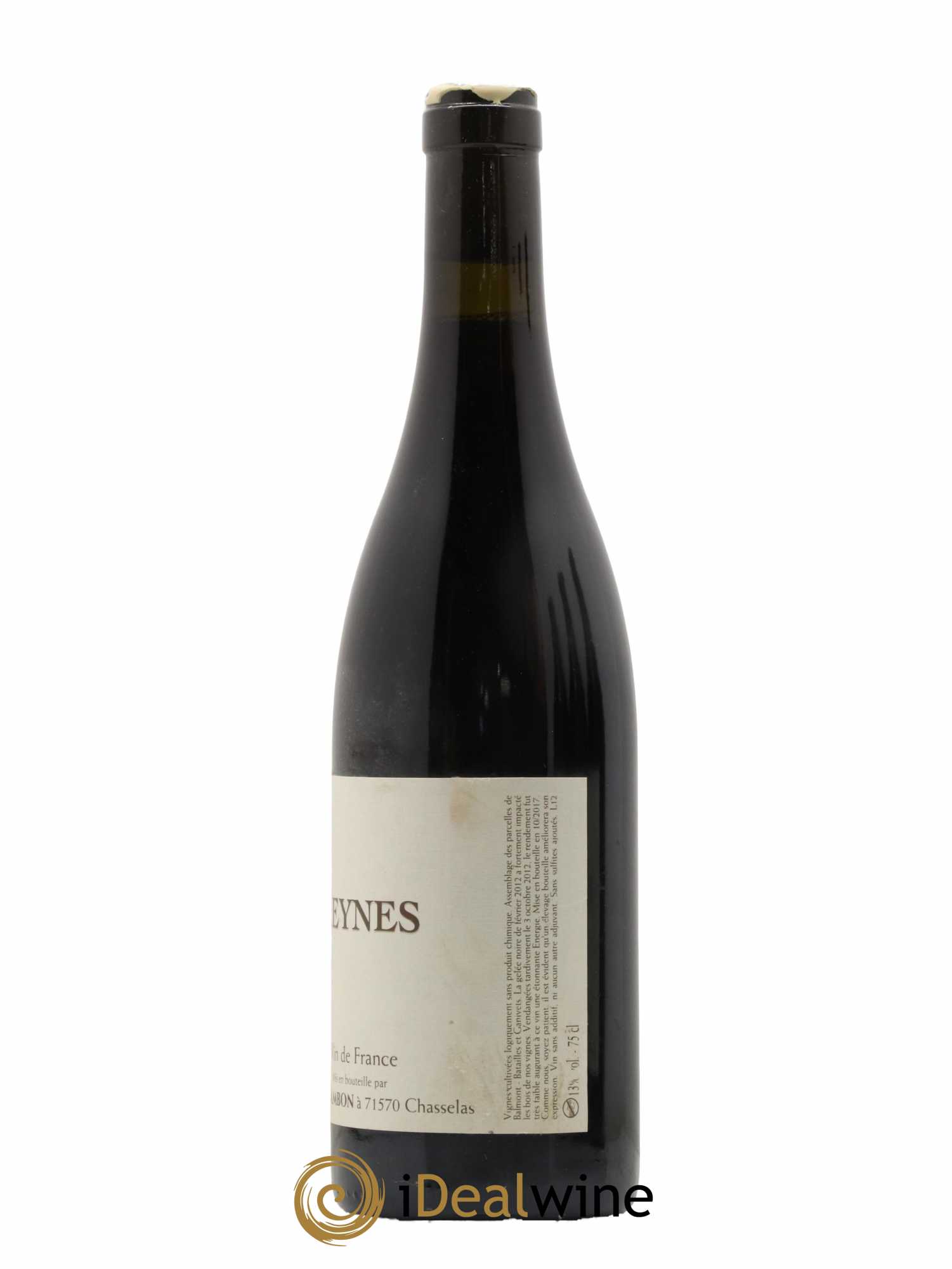 Vin de France Leynes Philippe Jambon 2012 - Lot de 1 bouteille - 1