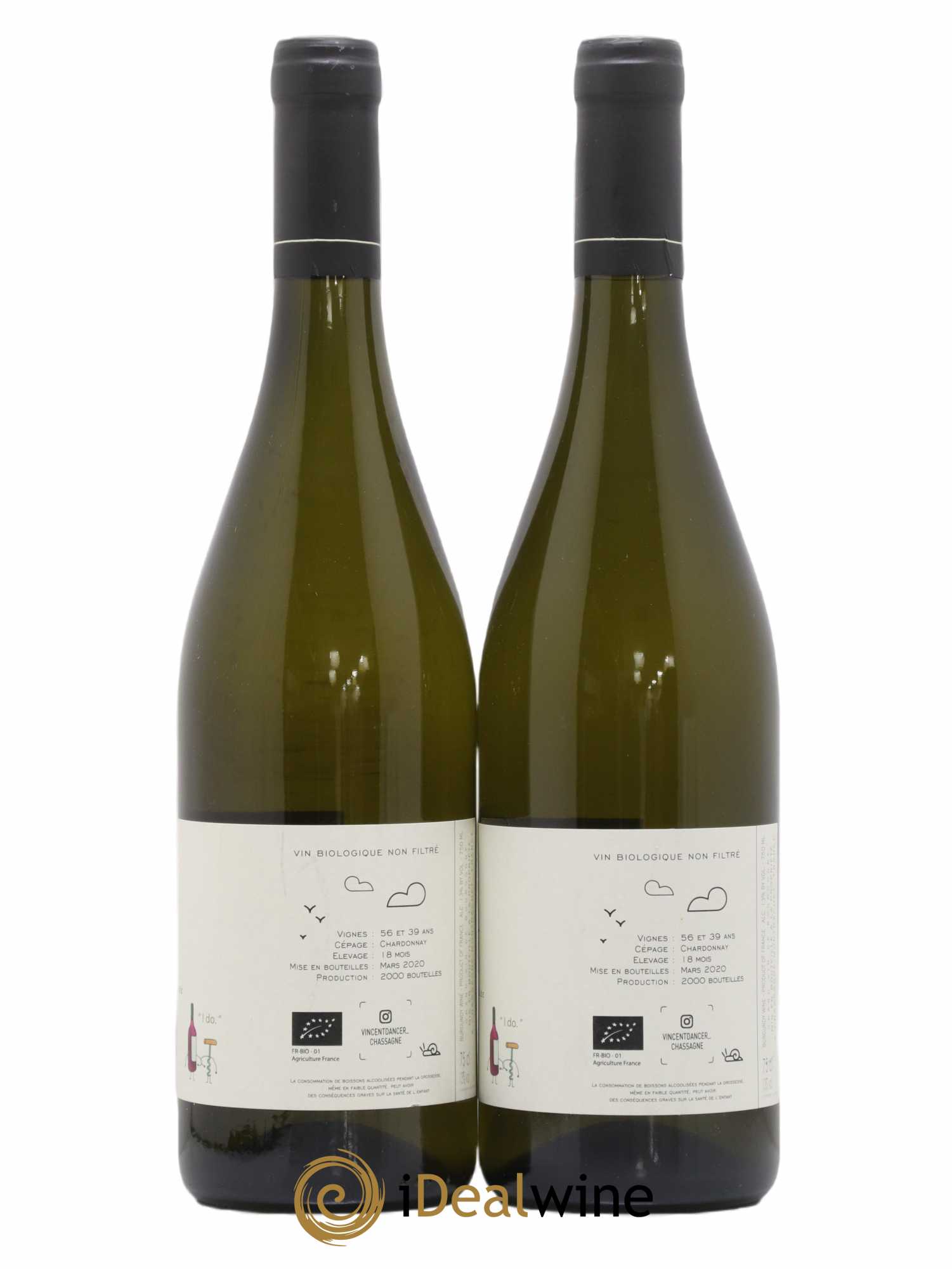 Meursault 1er Cru Perrières Vincent Dancer 2018 - Lot de 2 bouteilles - 1