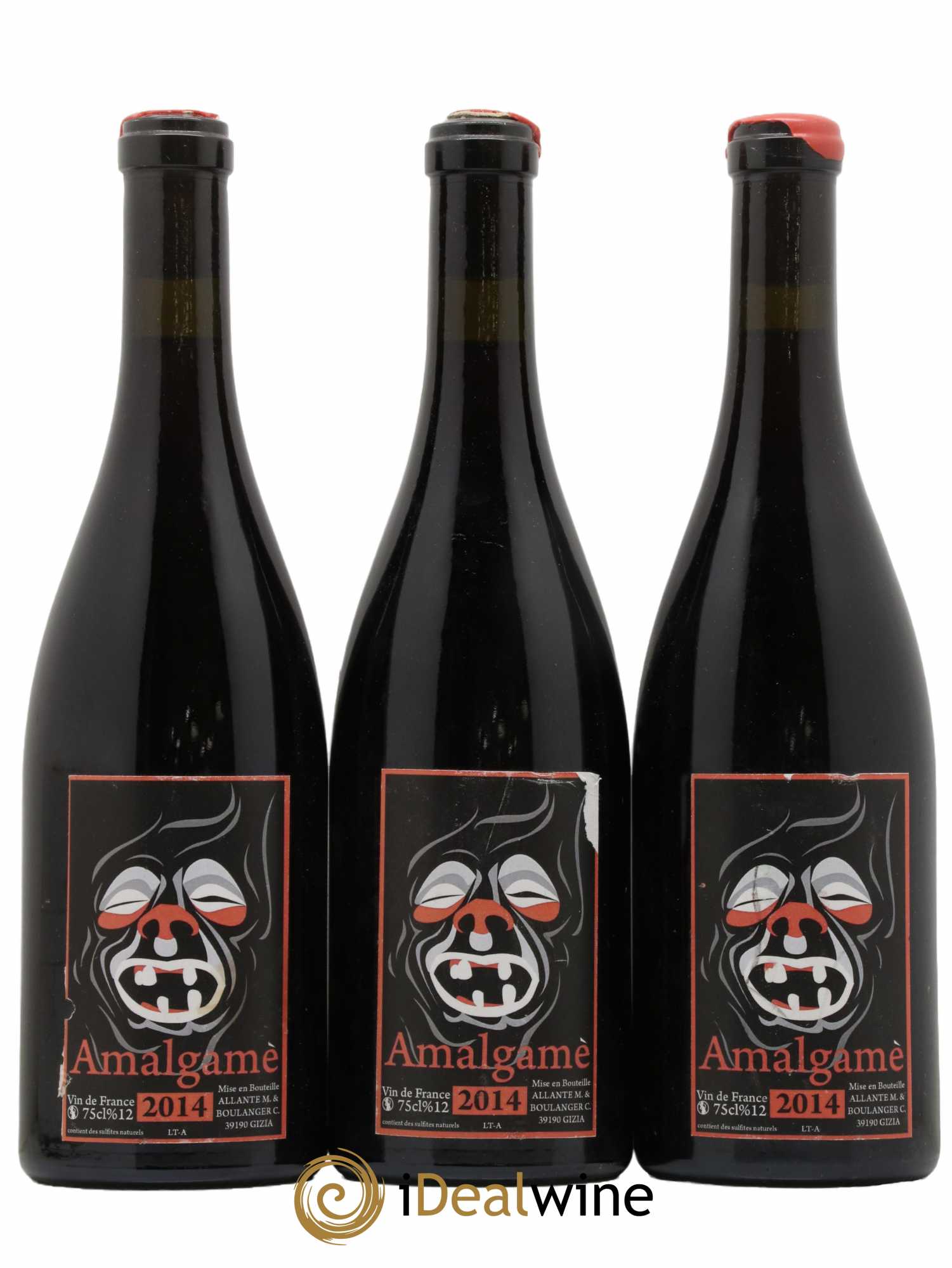 Vin de France Amalgame Allante Boulanger 2014 - Lot de 3 bouteilles - 0
