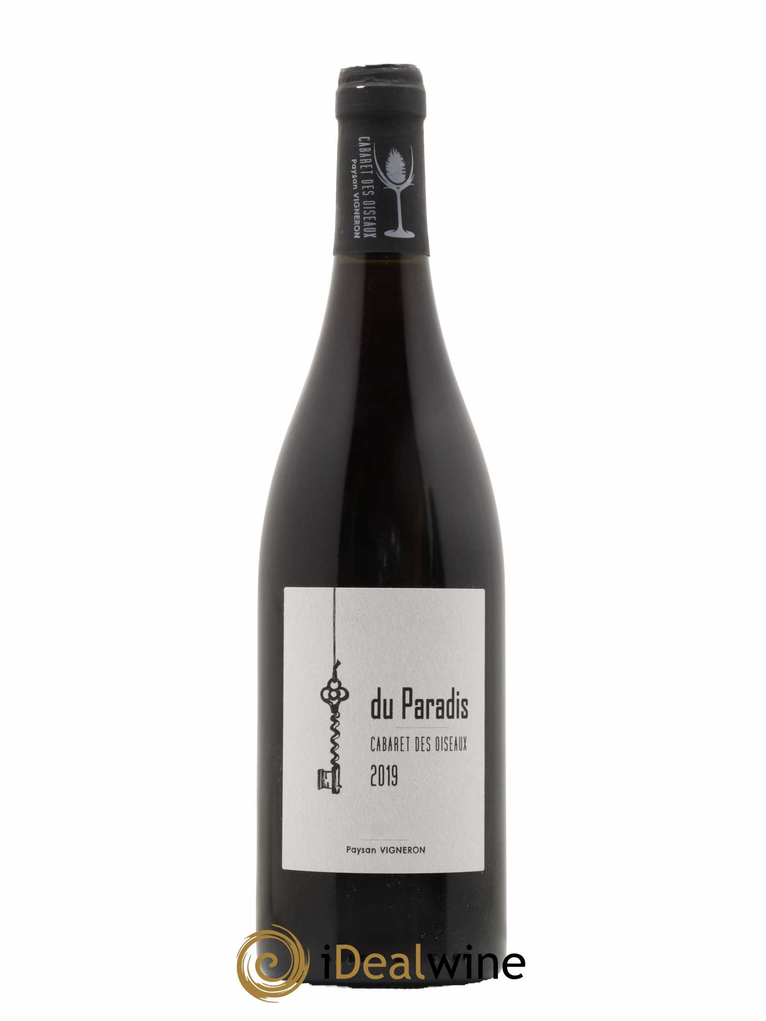 Vin de France Clé Du Paradis Cabaret Des Oiseaux 2019 - Lot de 1 bouteille - 0