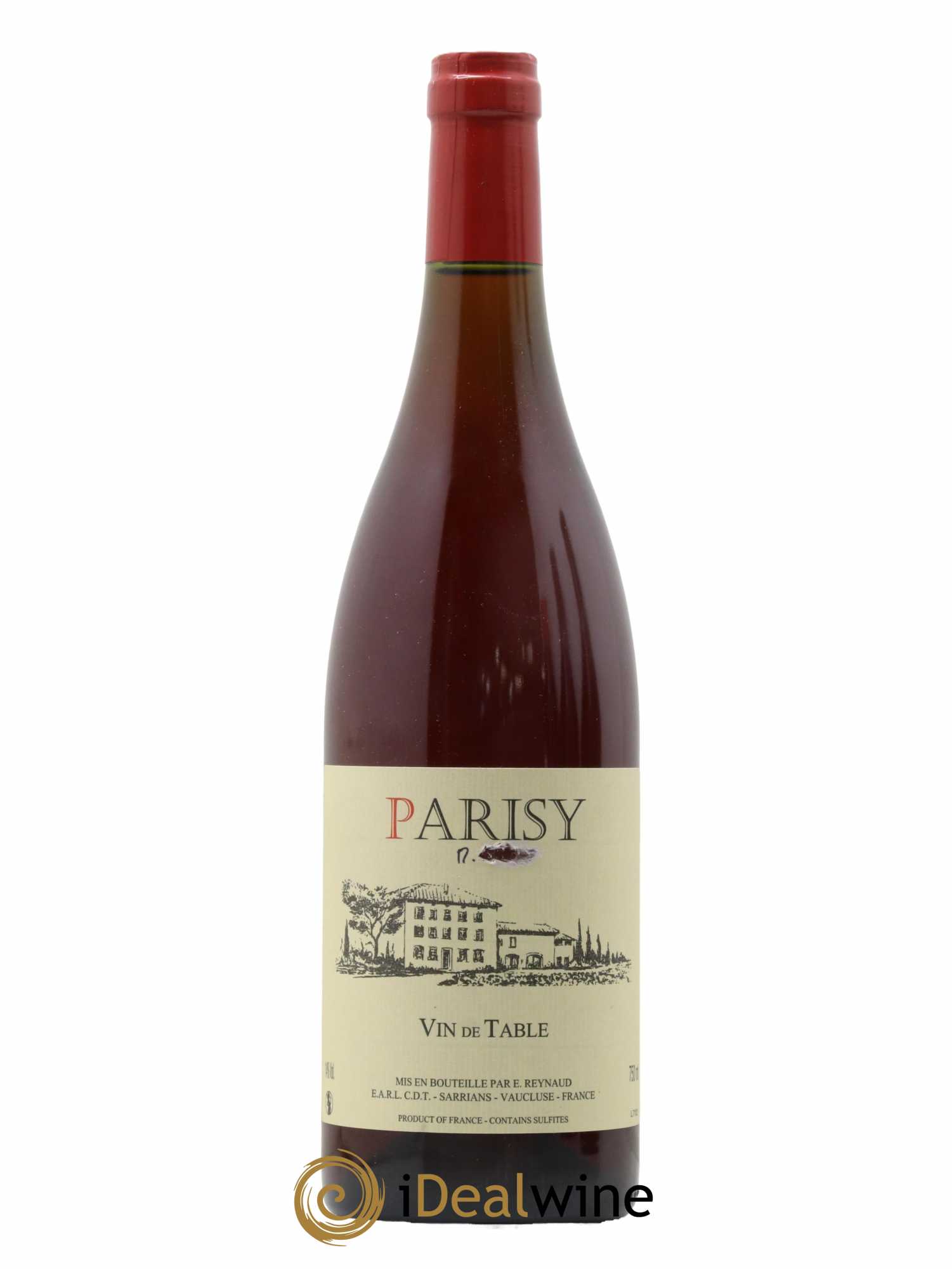 Vin de Table Parisy Emmanuel Reynaud - Lot de 1 bouteille - 0