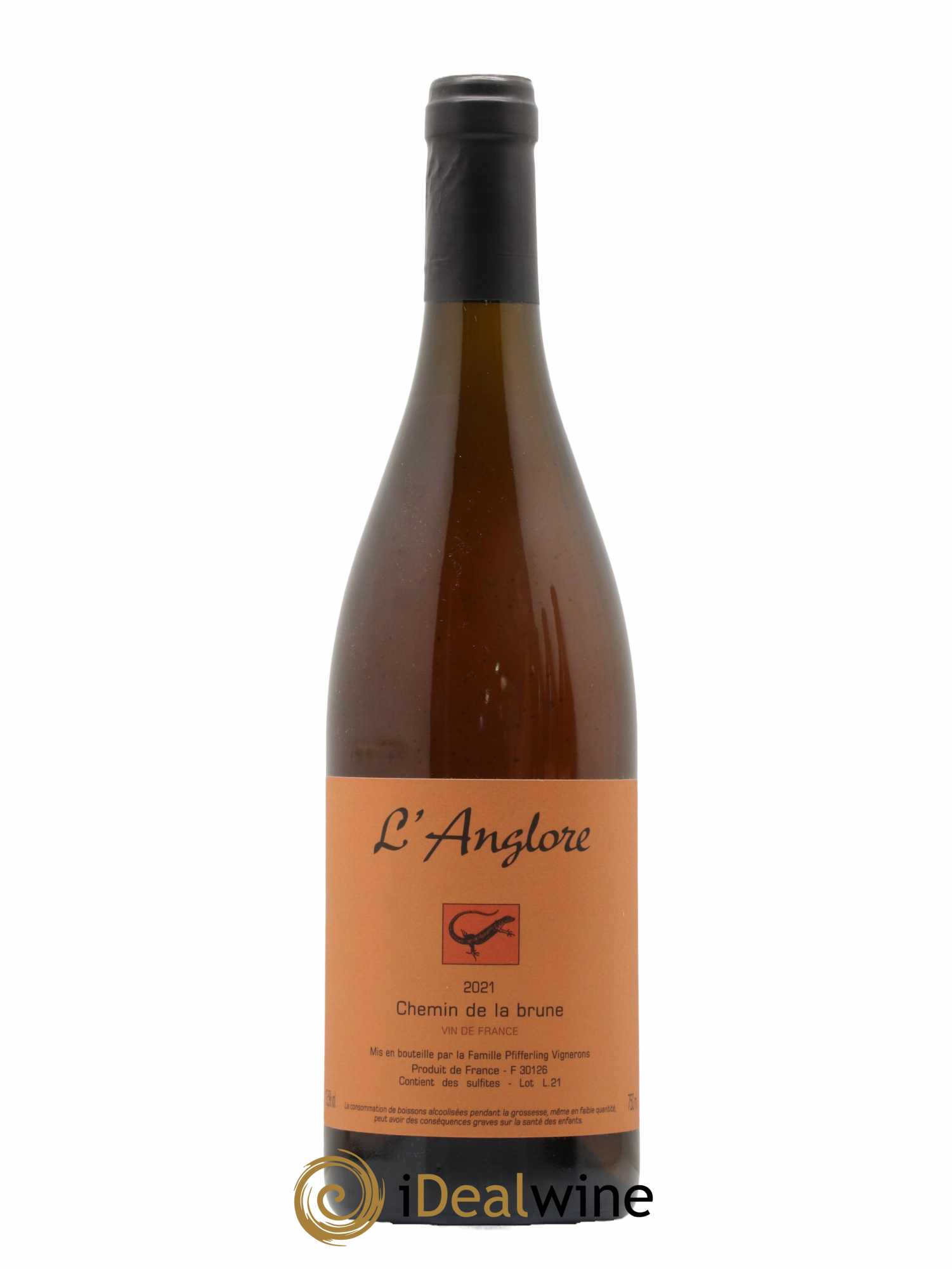 Vin de France Chemin de la brune L'Anglore 2021 - Lot de 1 bouteille - 0