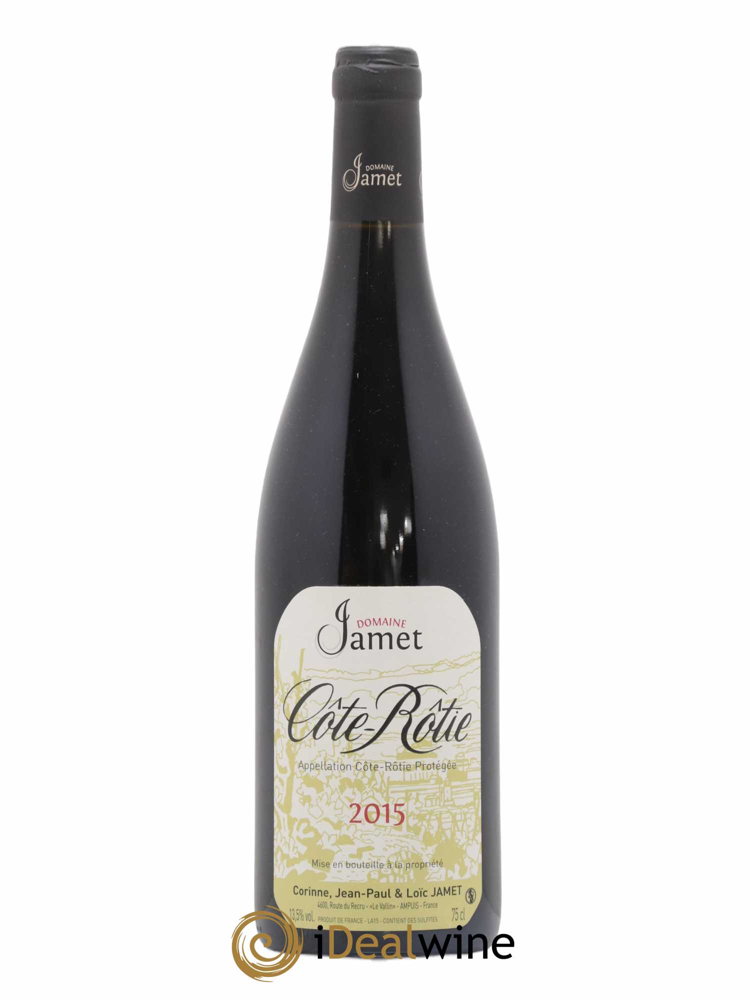 Côte-Rôtie Jamet (Domaine) 2015 - Lot de 1 bouteille - 0