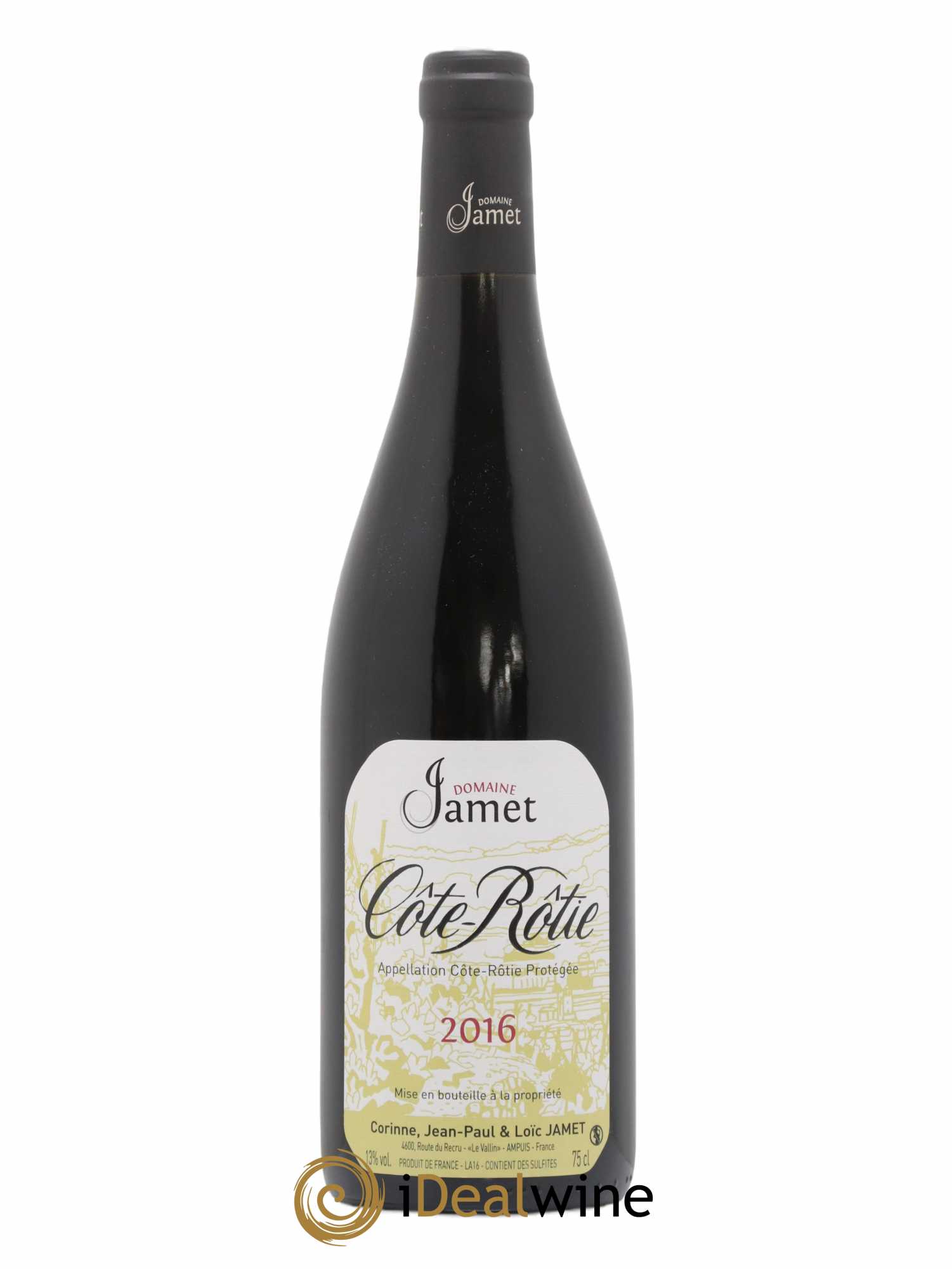 Côte-Rôtie Jamet (Domaine) 2016 - Lot de 1 bouteille - 0