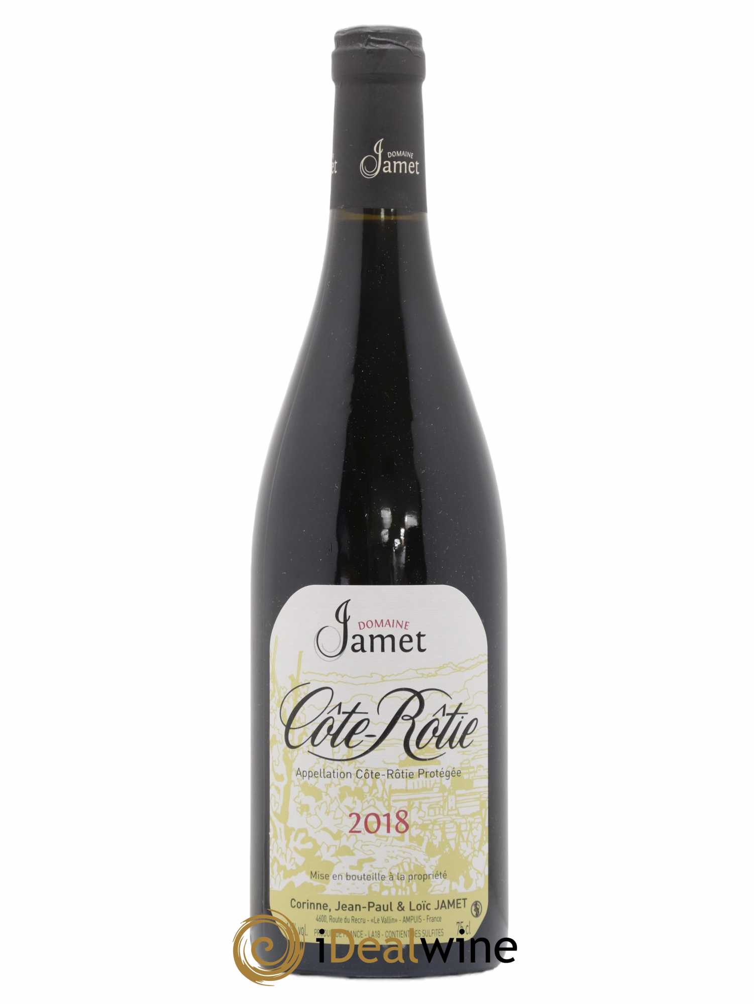 Côte-Rôtie Jamet (Domaine) 2018 - Lot de 1 bouteille - 0
