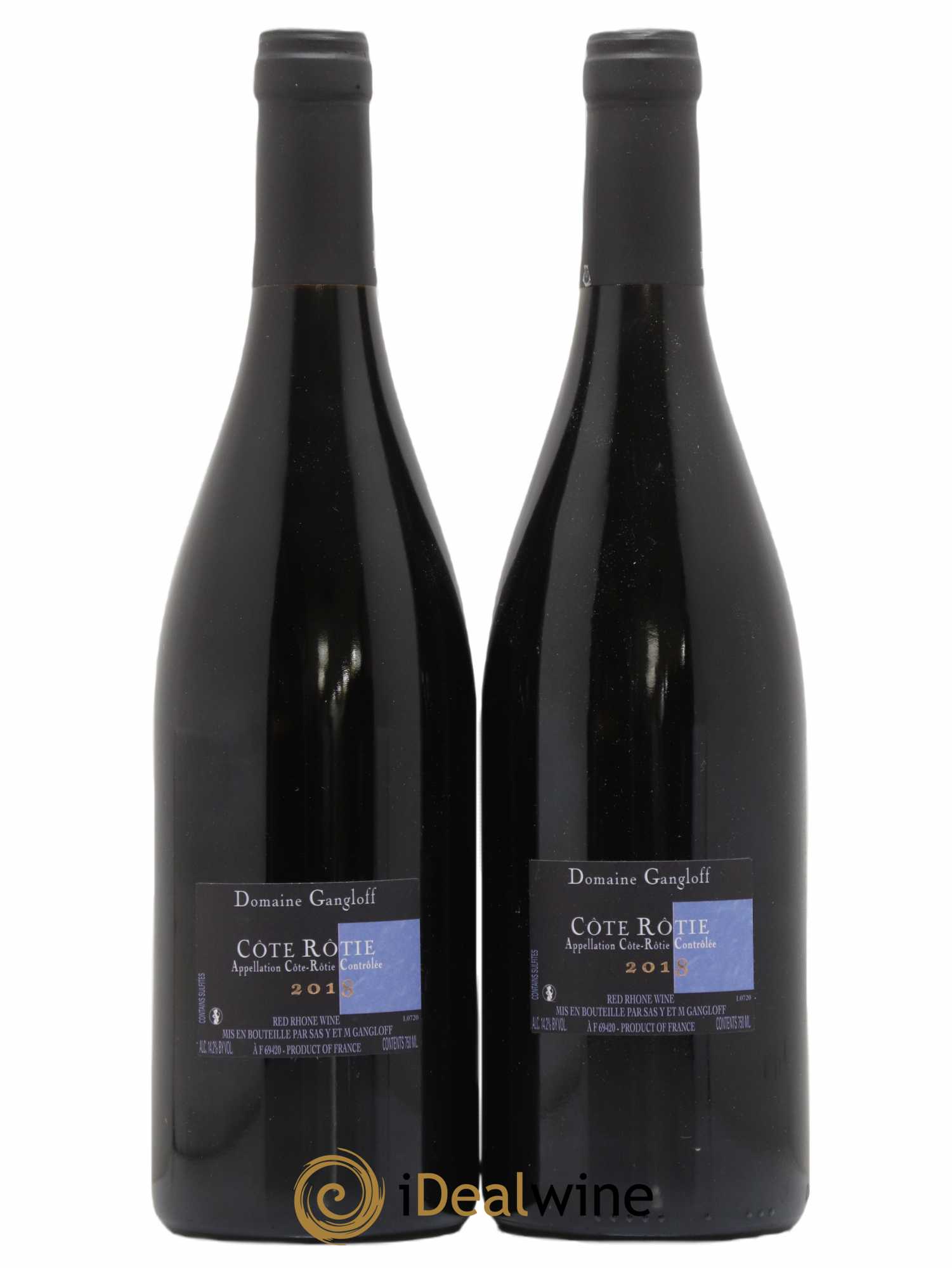 Côte-Rôtie La Barbarine Gangloff (Domaine) 2018 - Lot de 2 bouteilles - 1
