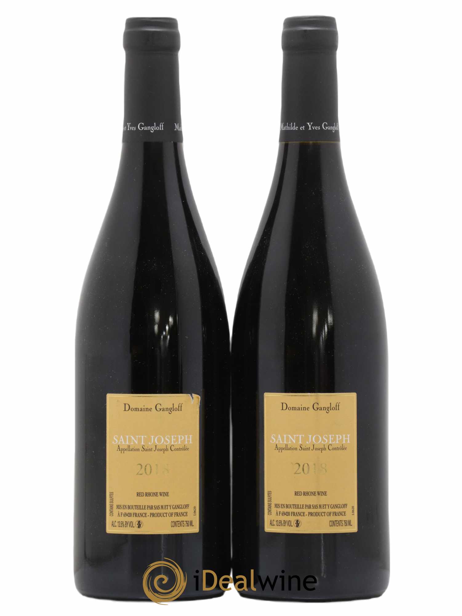 Saint-Joseph Gangloff (Domaine) 2018 - Lot de 2 bouteilles - 1